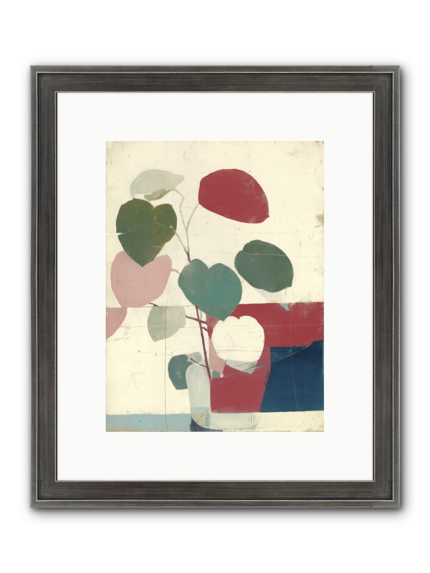Tender Void Framed Print - Slimwoods Black/Silver 9x12