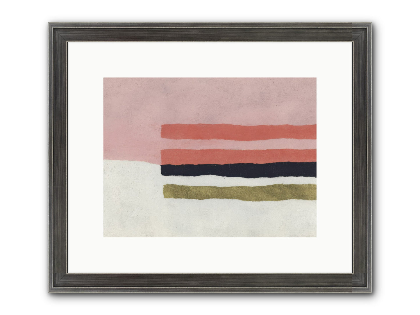 Tether Framed Print - Slimwoods Black/Silver 12x9
