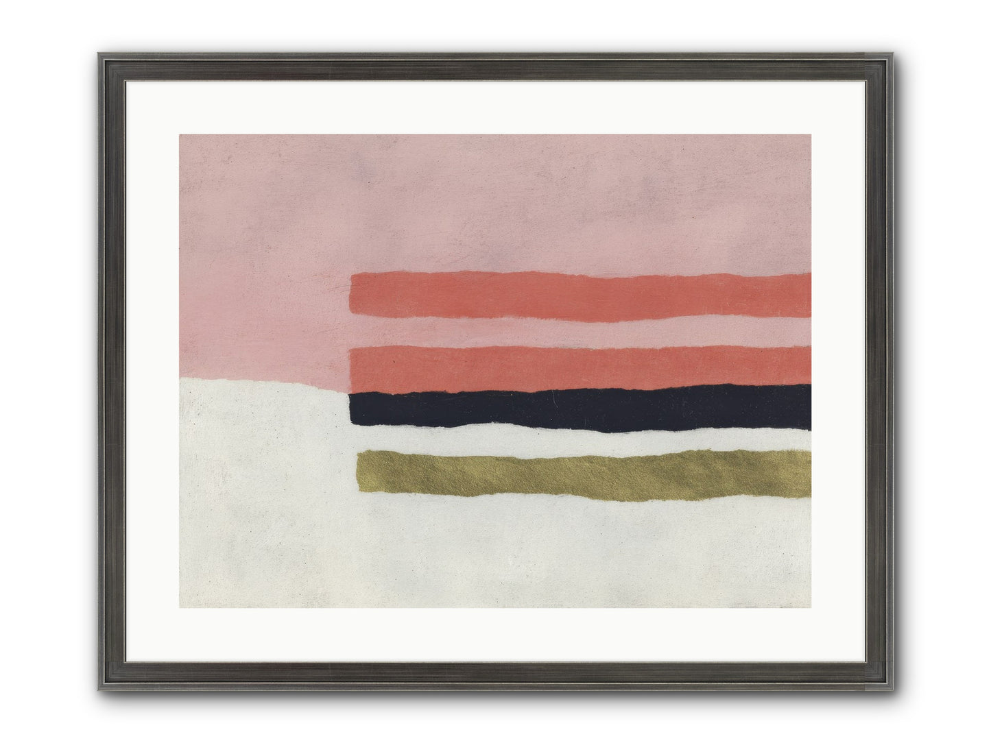 Tether Framed Print - Slimwoods Black/Silver 24x18