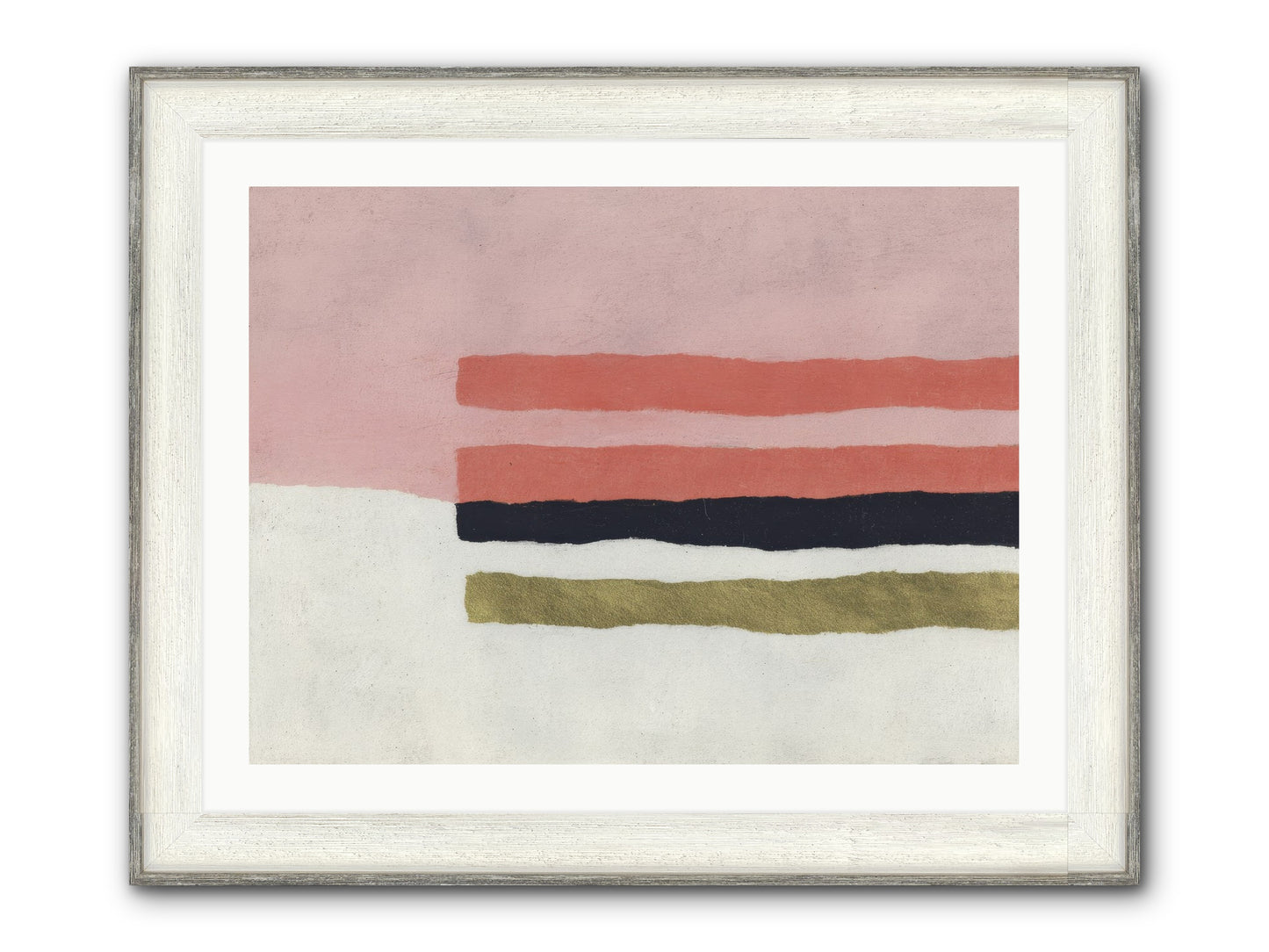 Tether Framed Print - Driftwood White 32x24