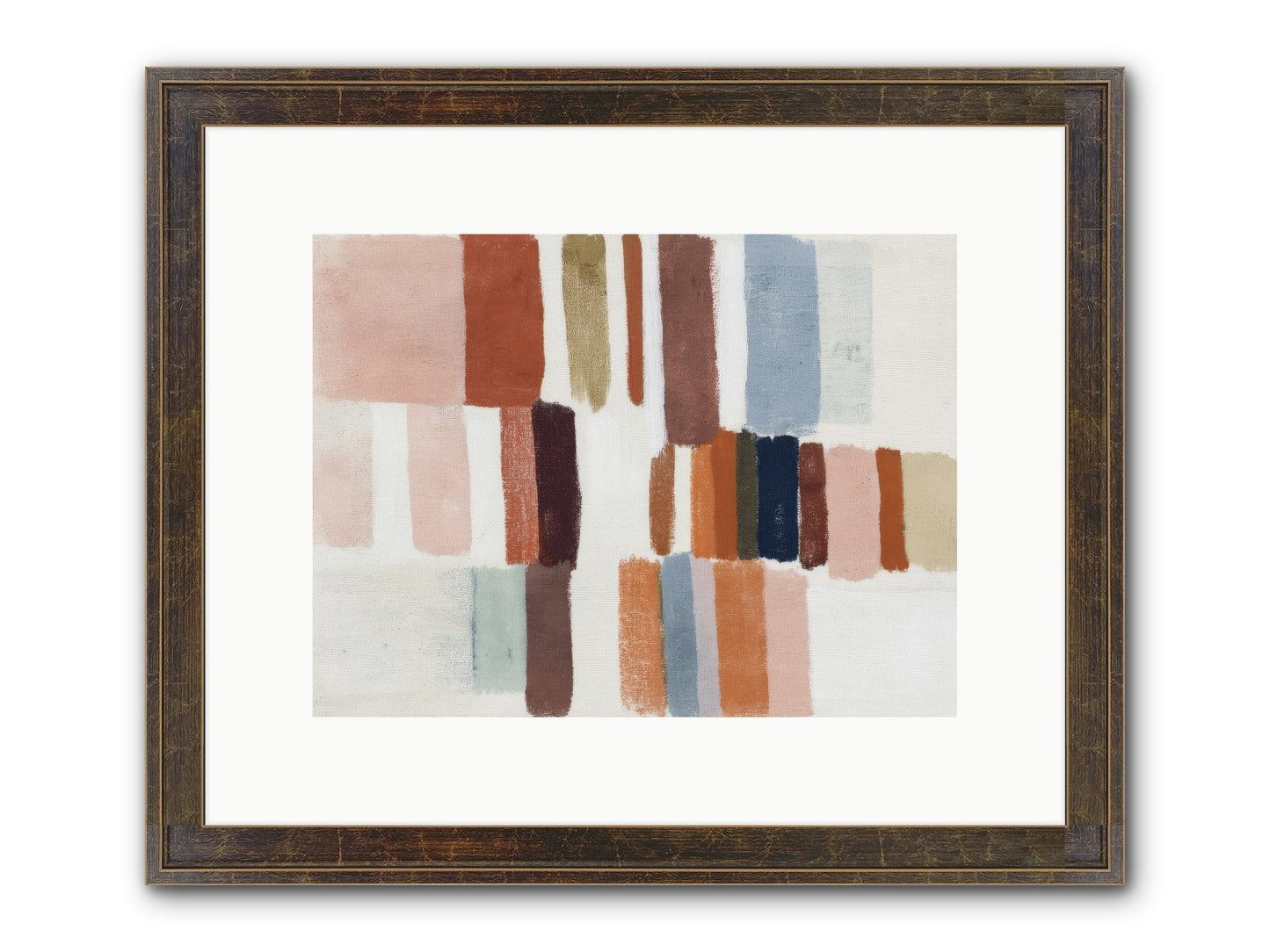 Tether No.2 Framed Print - Slimwoods Black/Gold 12x9