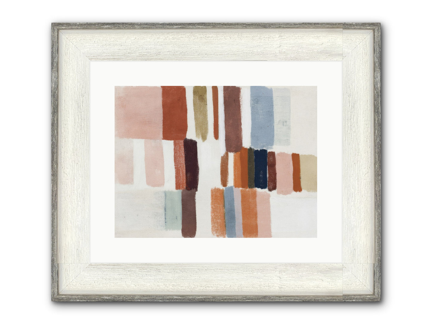 Tether No.2 Framed Print - Driftwood White 16x12