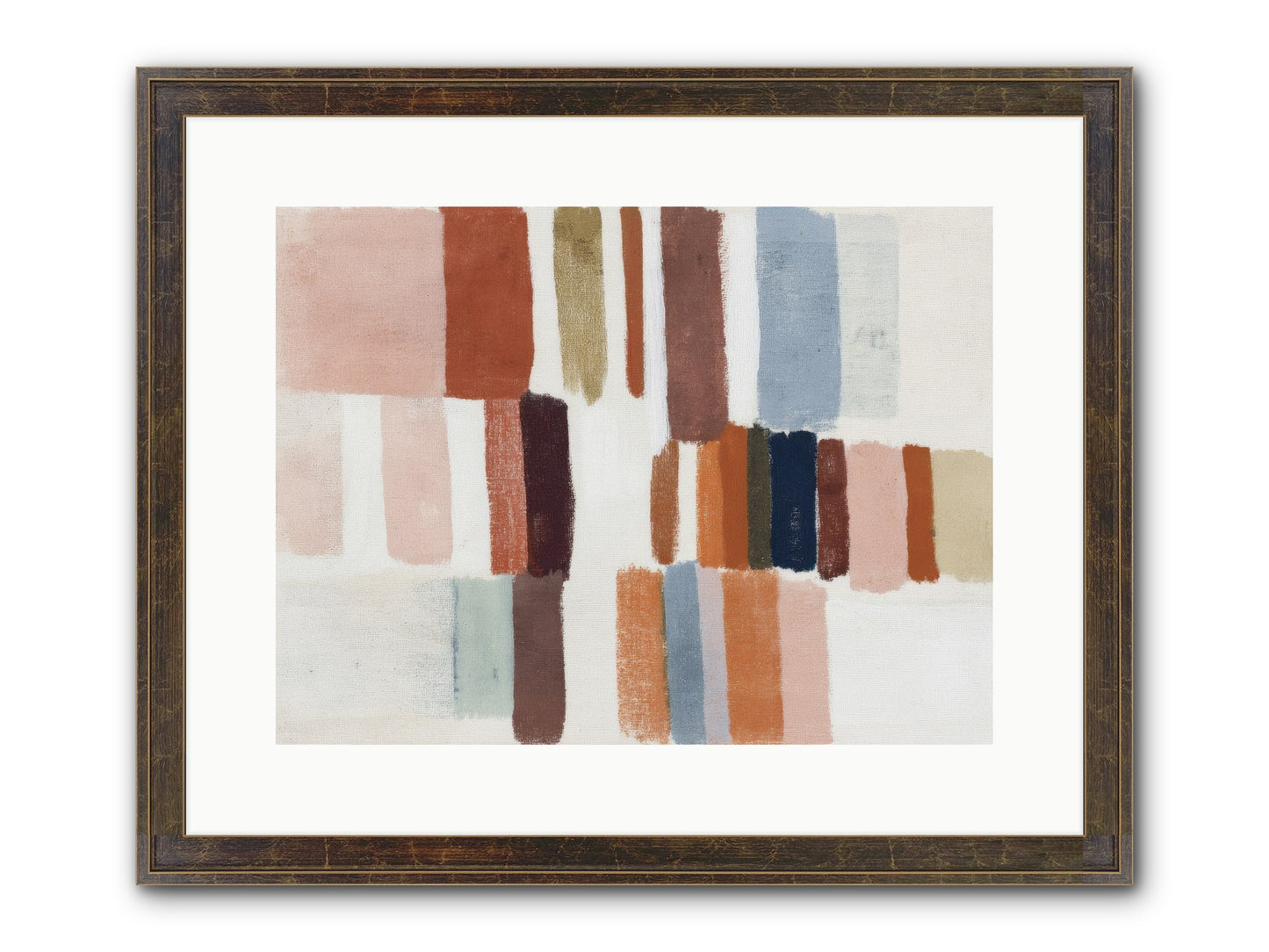 Tether No.2 Framed Print - Slimwoods Black/Gold 16x12
