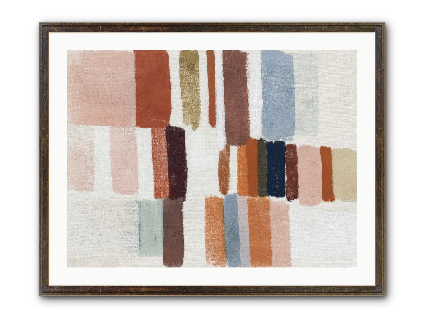 Tether No.2 Framed Print - Slimwoods Black/Gold 32x24