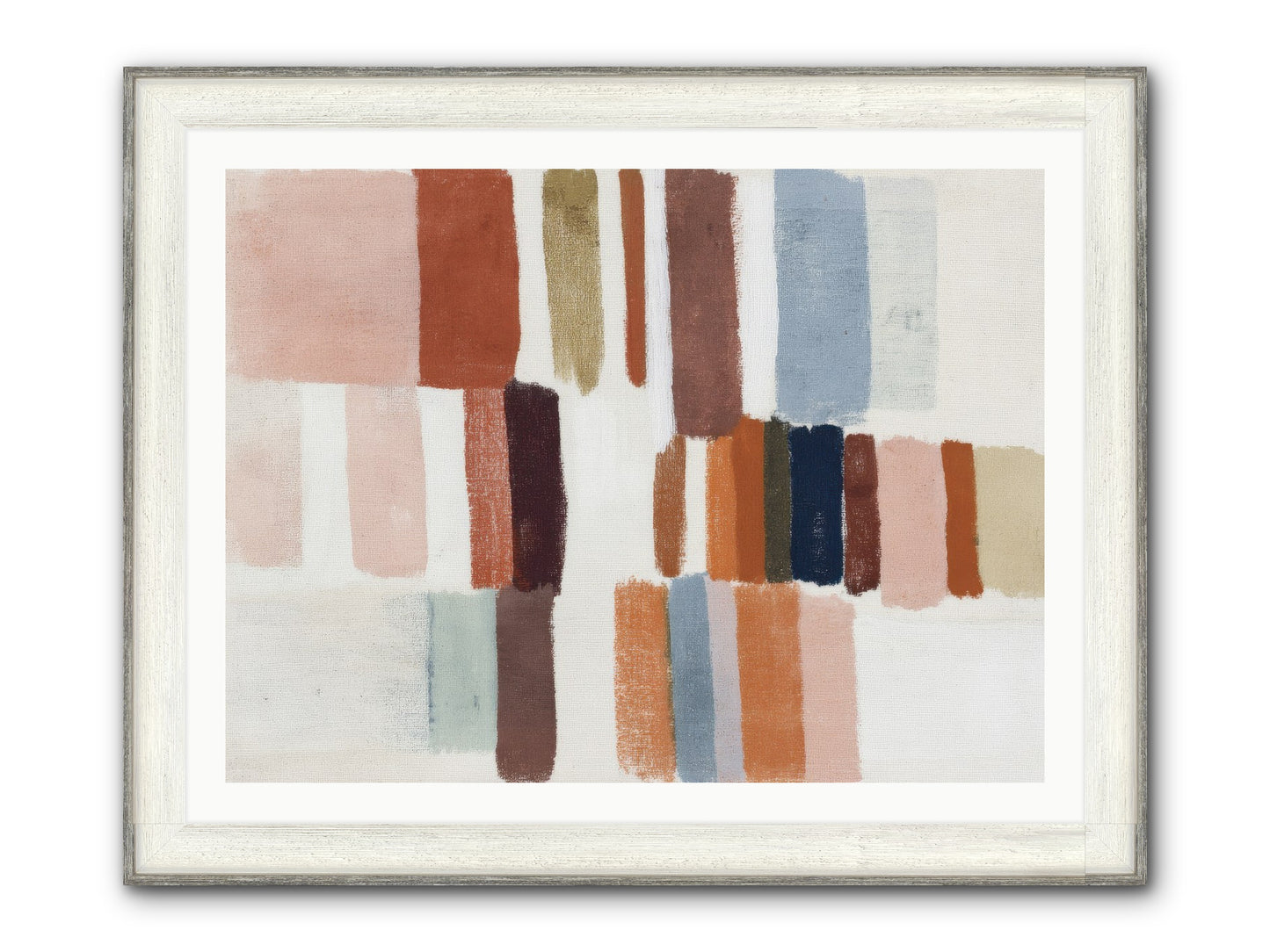 Tether No.2 Framed Print - Driftwood White 40x30