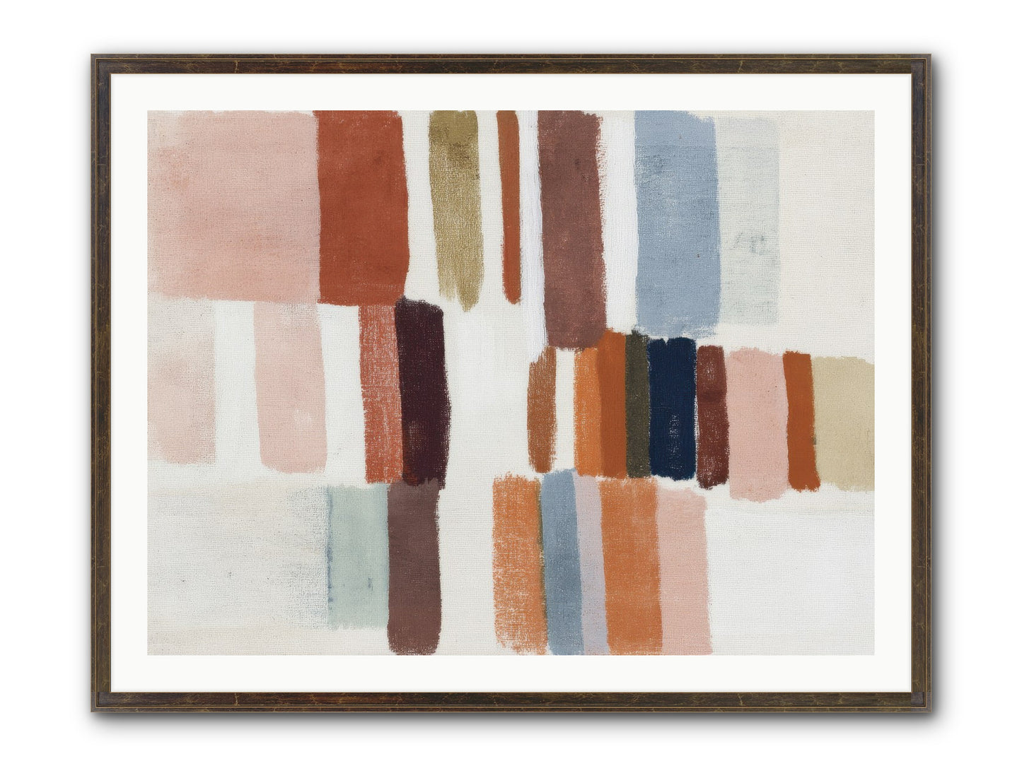 Tether No.2 Framed Print - Slimwoods Black/Gold 40x30