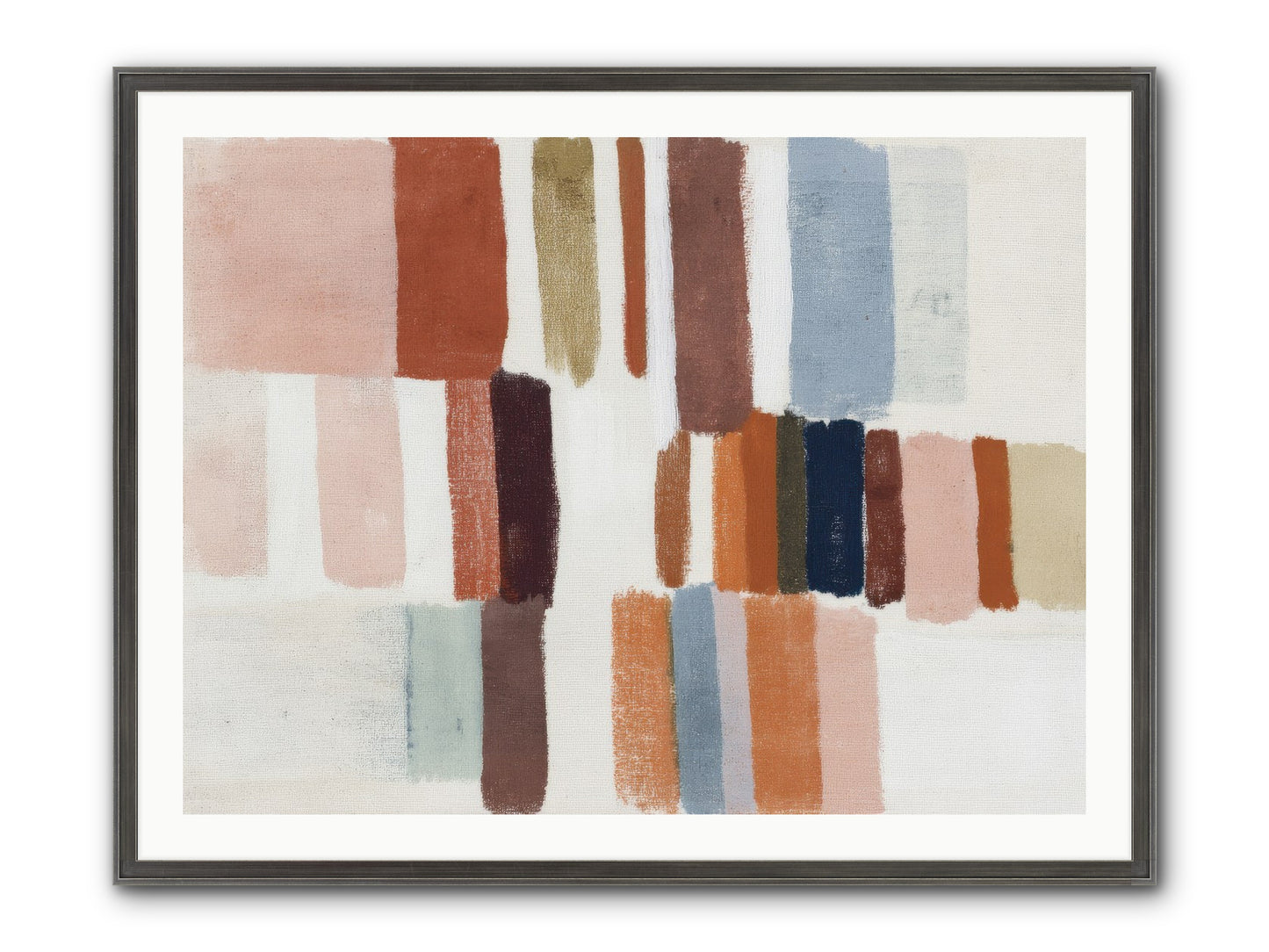 Tether No.2 Framed Print - Slimwoods Black/Silver 40x30