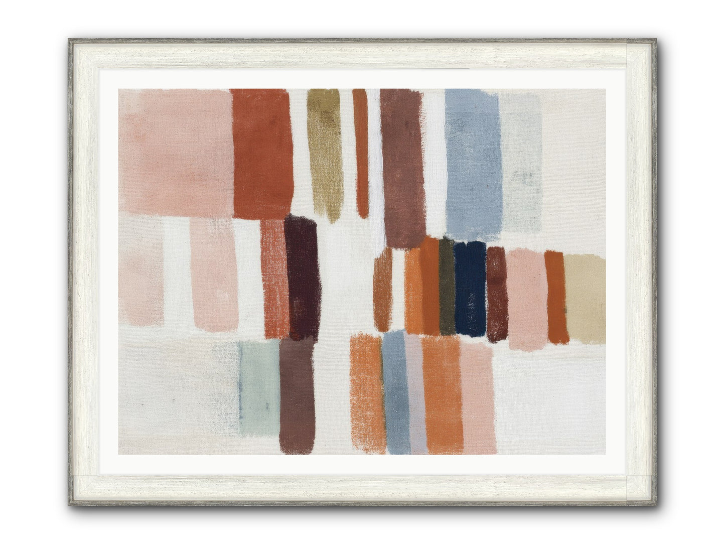Tether No.2 Framed Print - Driftwood White 48x36