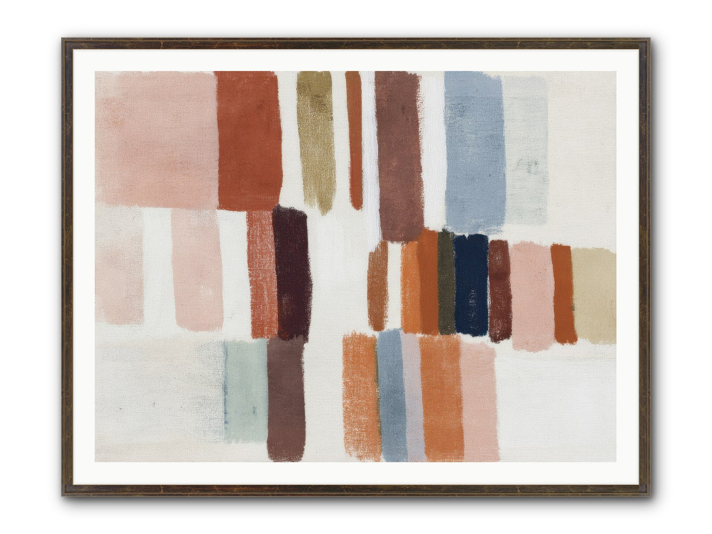 Tether No.2 Framed Print - Slimwoods Black/Gold 48x36
