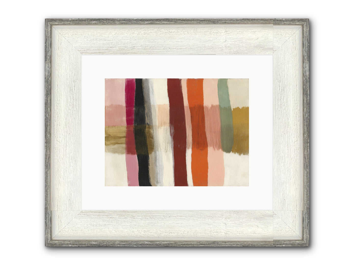 Tether No.3 Framed Print - Driftwood White 12x9