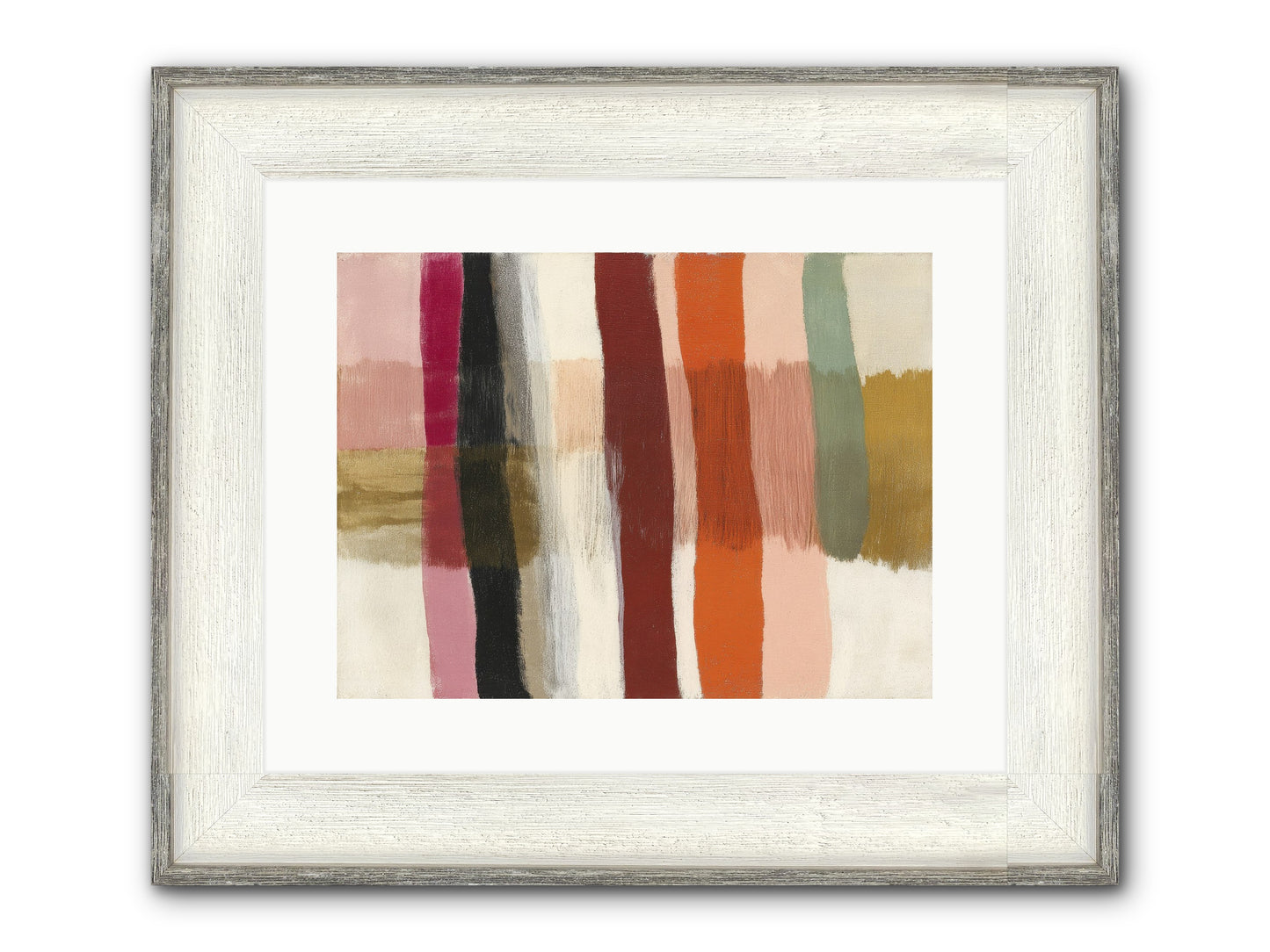 Tether No.3 Framed Print - Driftwood White 16x12