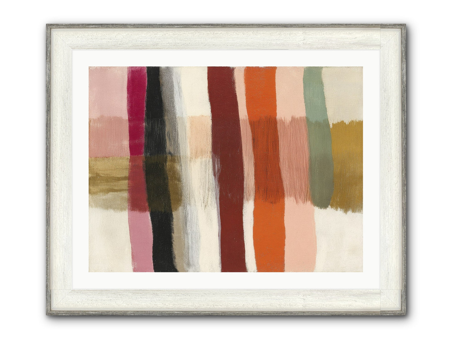 Tether No.3 Framed Print - Driftwood White 32x24
