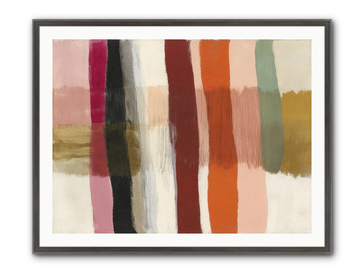Tether No.3 Framed Print - Slimwoods Black/Silver 40x30