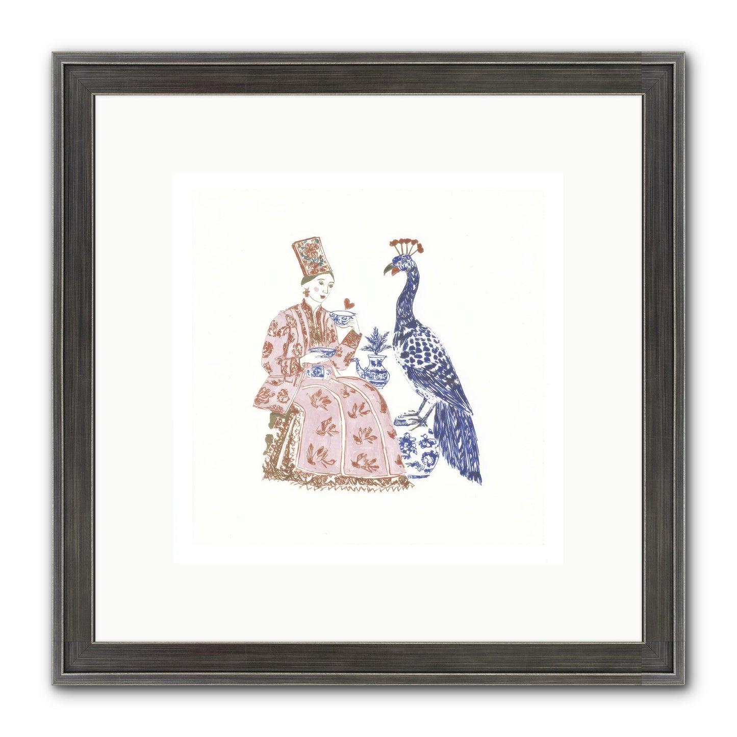 The Alchemist Of Small Feelings Framed Print - Slimwoods Black/Silver 10x10