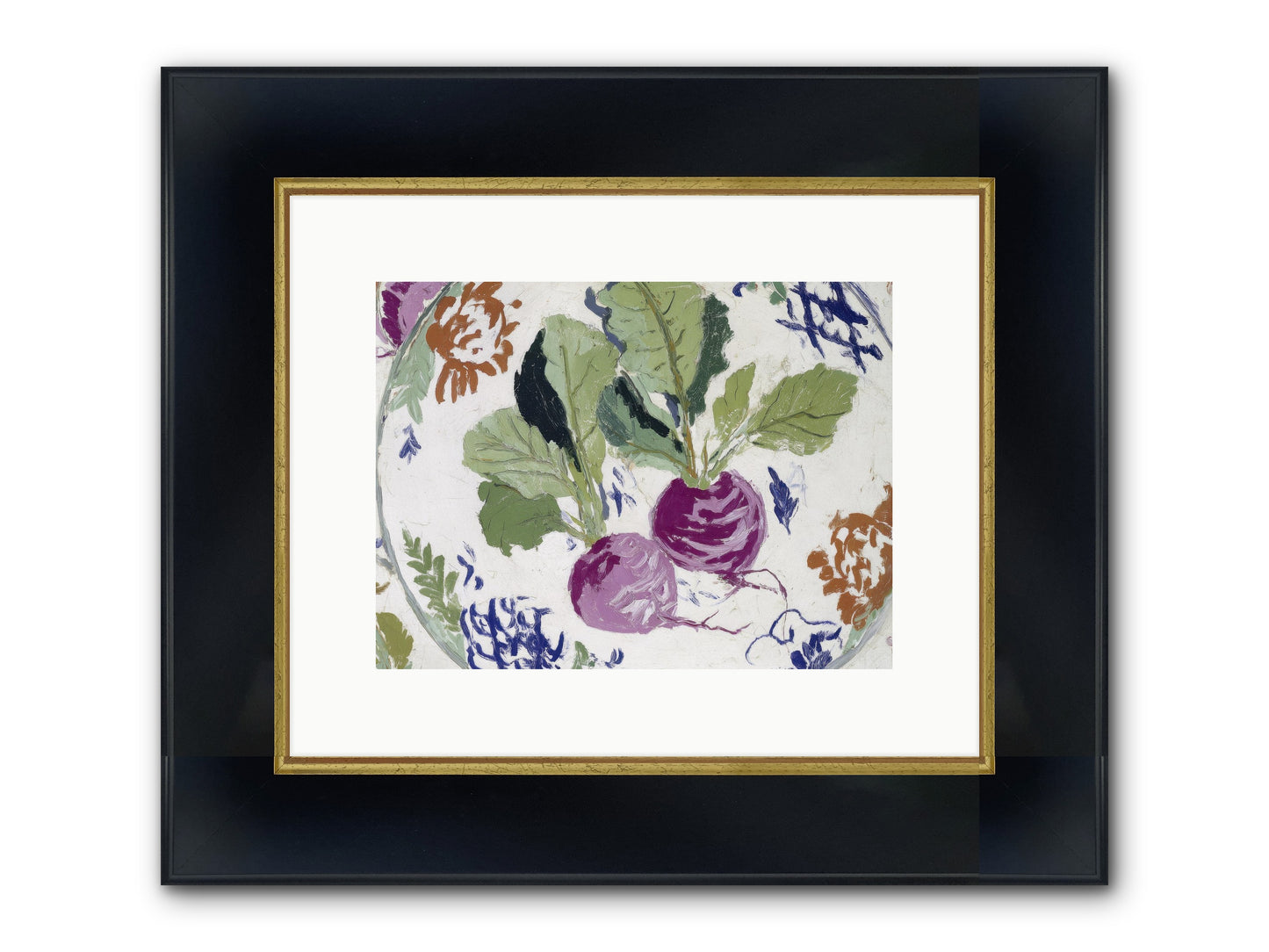 The Almanac Of Absent Hosts Framed Print - Wide Black w/Gold 12x9