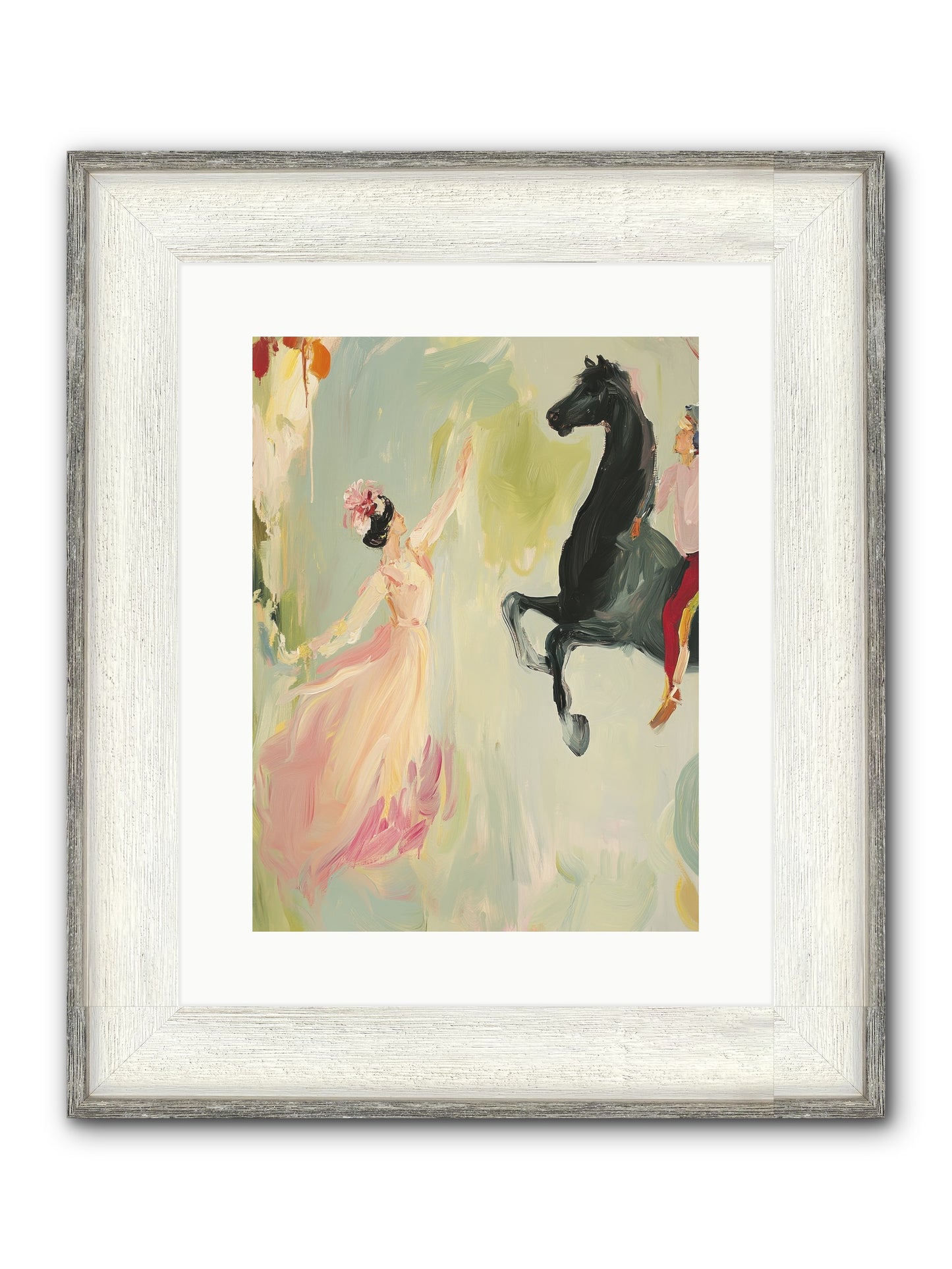 The Answer I Never Asked Framed Print - Driftwood White 12x16