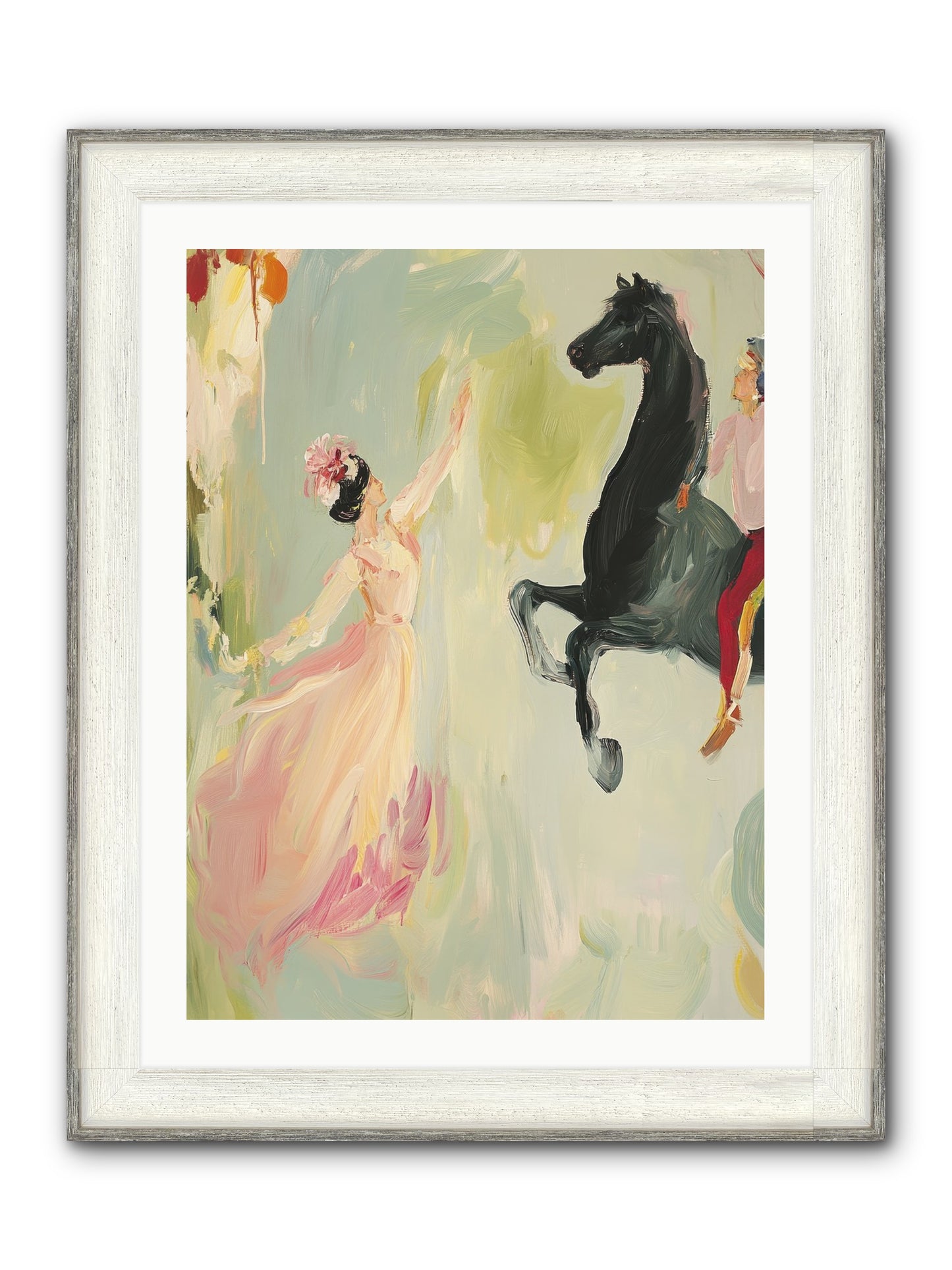 The Answer I Never Asked Framed Print - Driftwood White 24x32