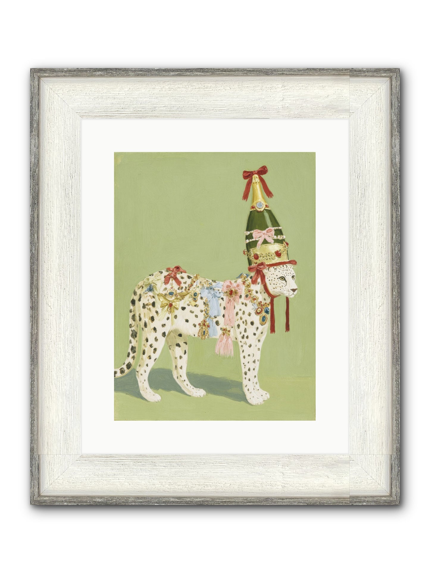 The Beguiling Invitation Framed Print - Driftwood White 12x16