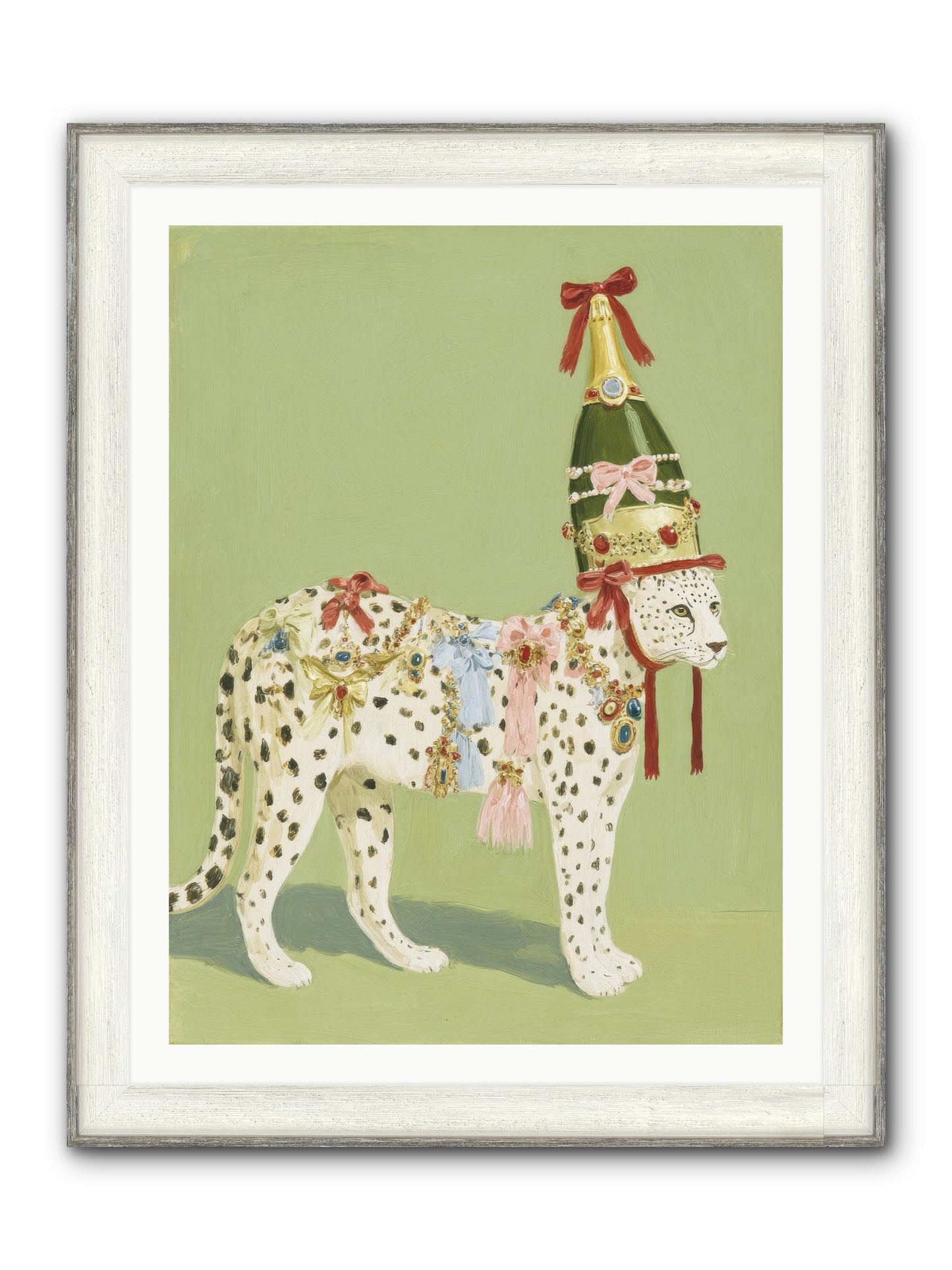 The Beguiling Invitation Framed Print - Driftwood White 30x40