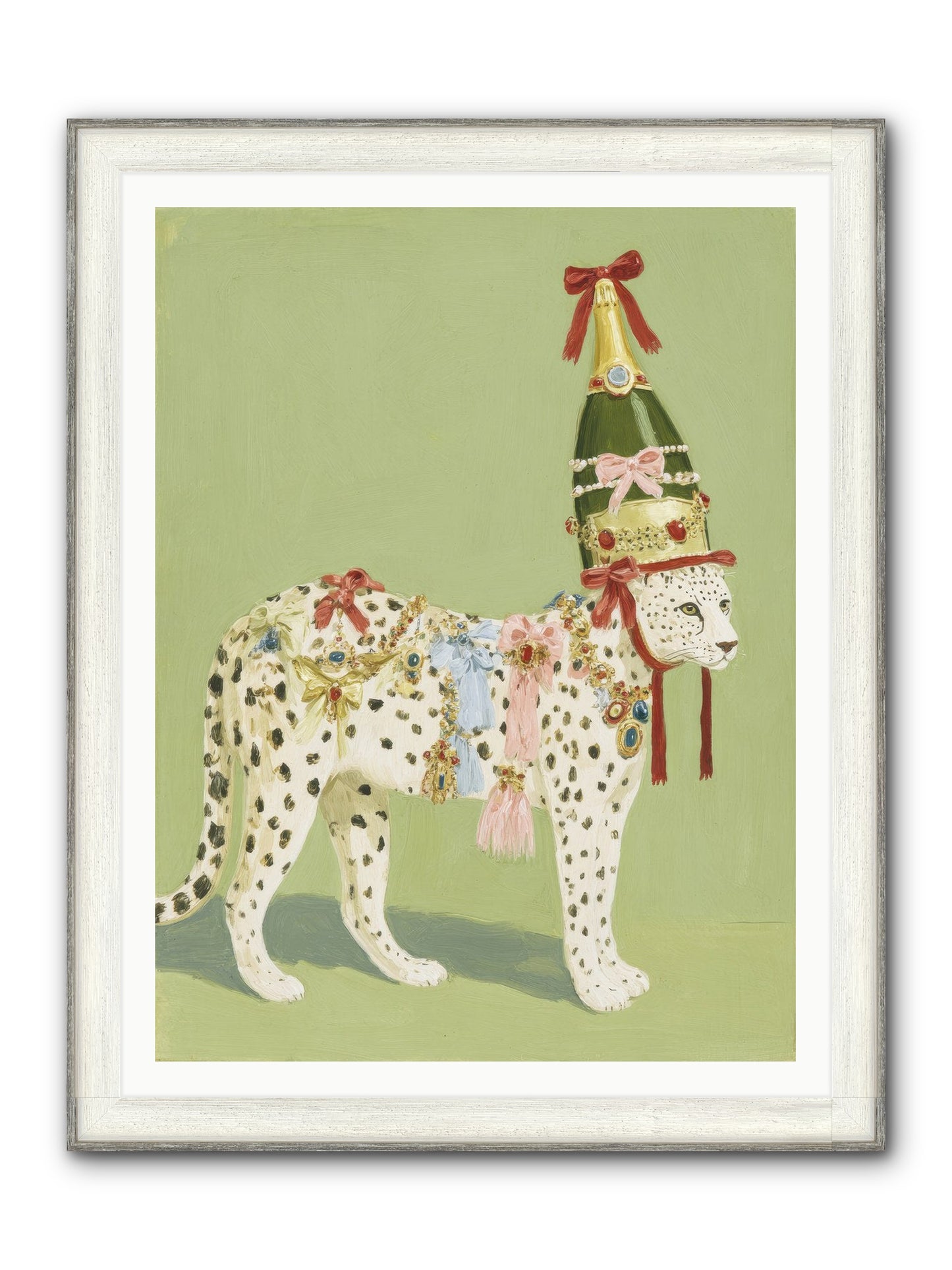 The Beguiling Invitation Framed Print - Driftwood White 36x48