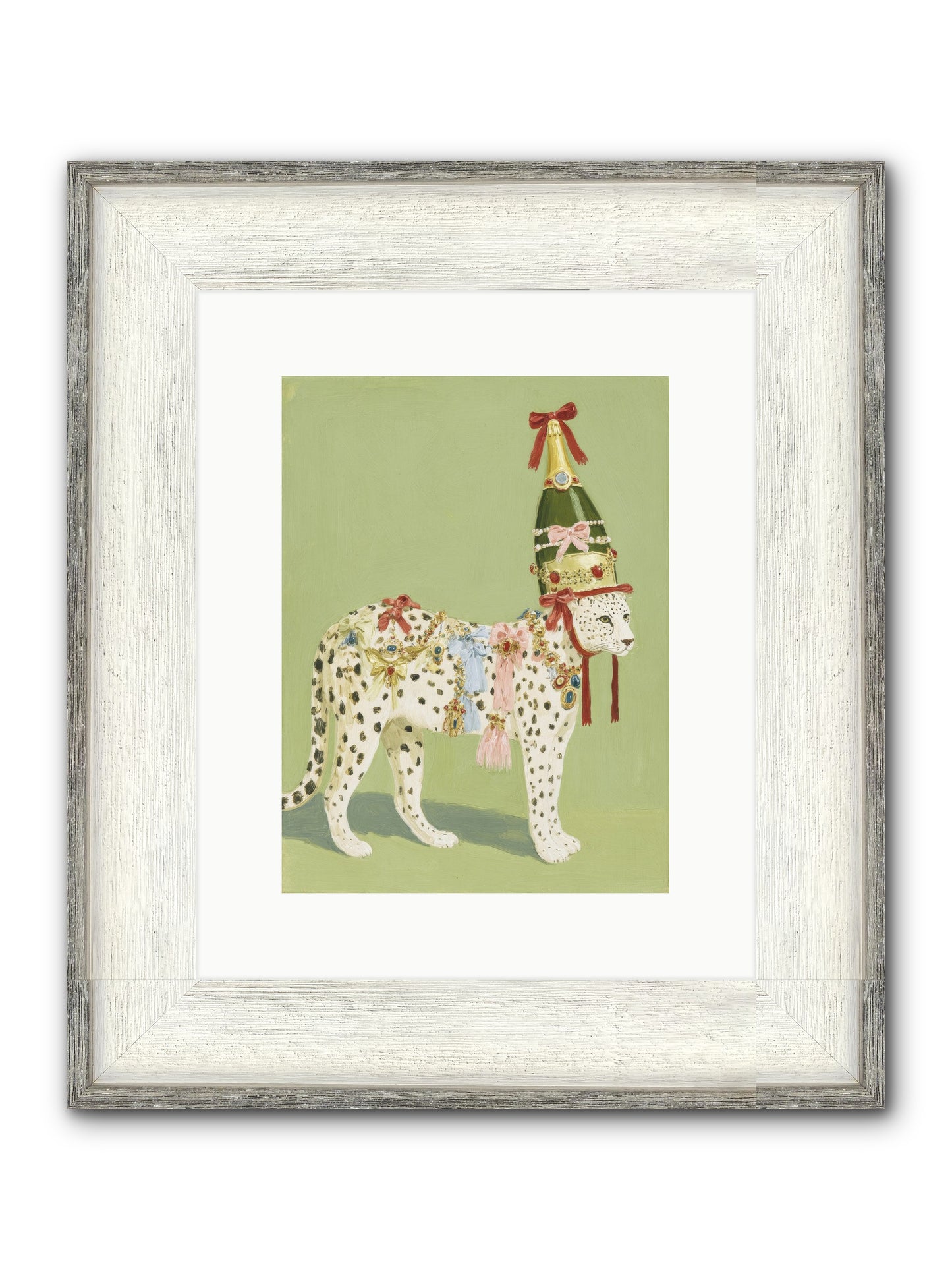 The Beguiling Invitation Framed Print - Driftwood White 9x12