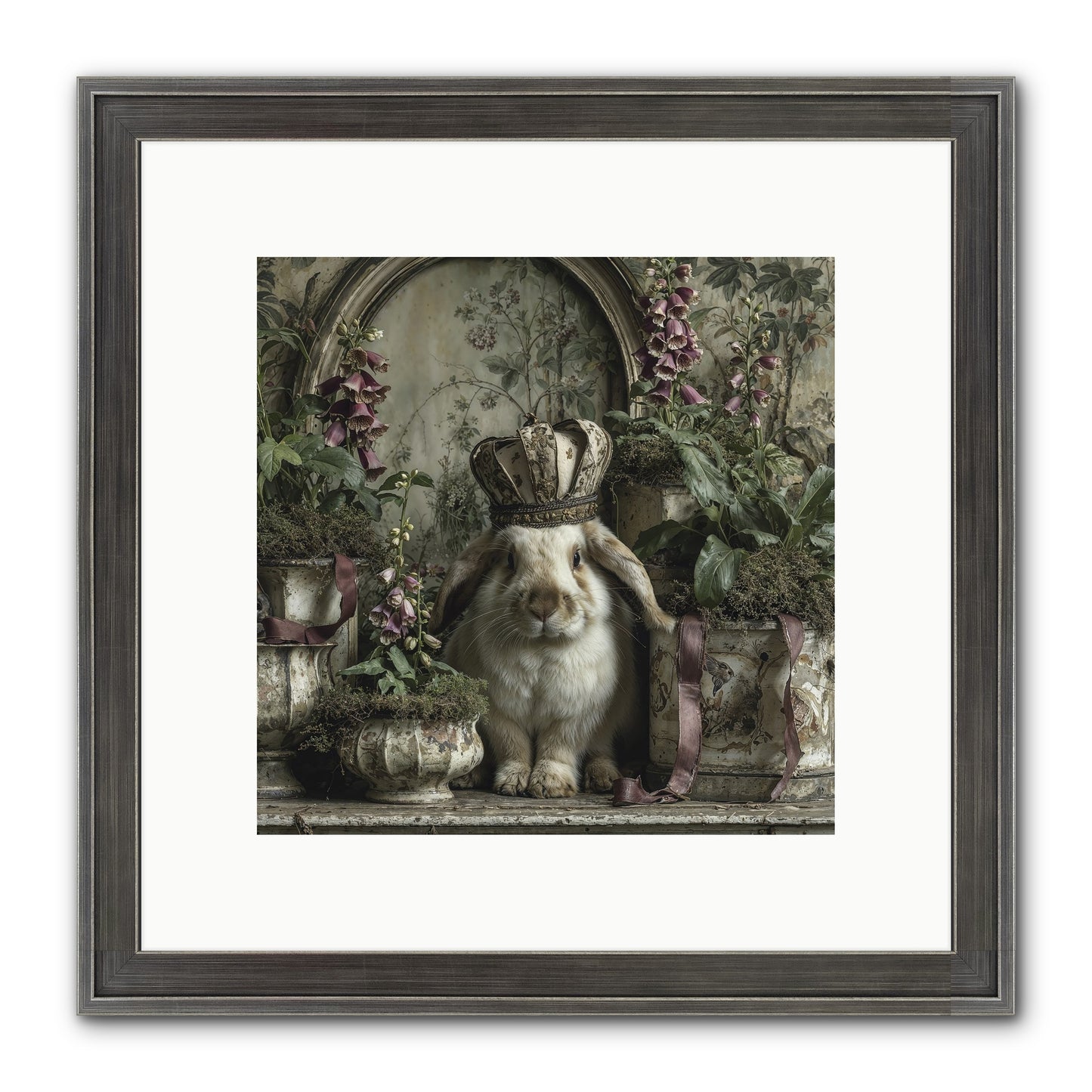 The Blooming Hour Framed Print - Slimwoods Black/Silver 10x10