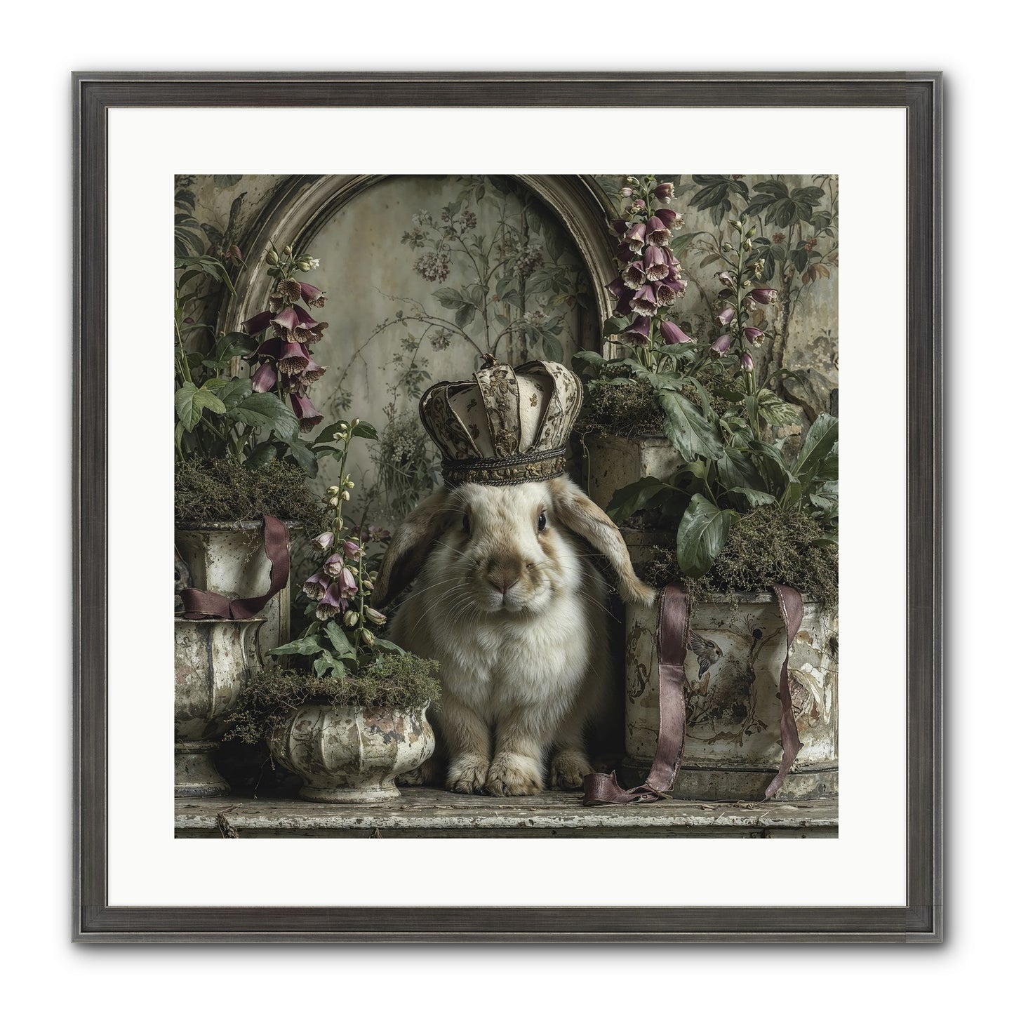 The Blooming Hour Framed Print - Slimwoods Black/Silver 20x20