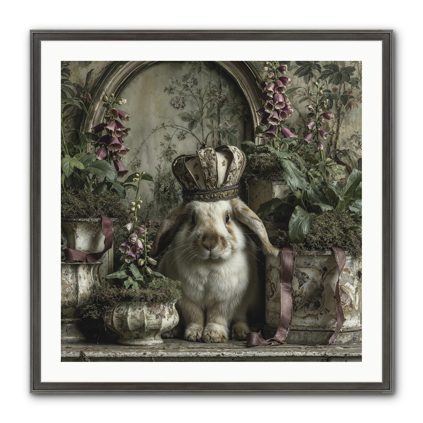 The Blooming Hour Framed Print - Slimwoods Black/Silver 30x30