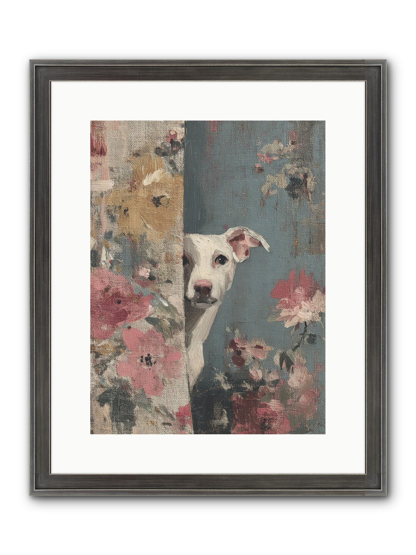 The Botanical Debut Framed Print - Slimwoods Black/Silver 12x16