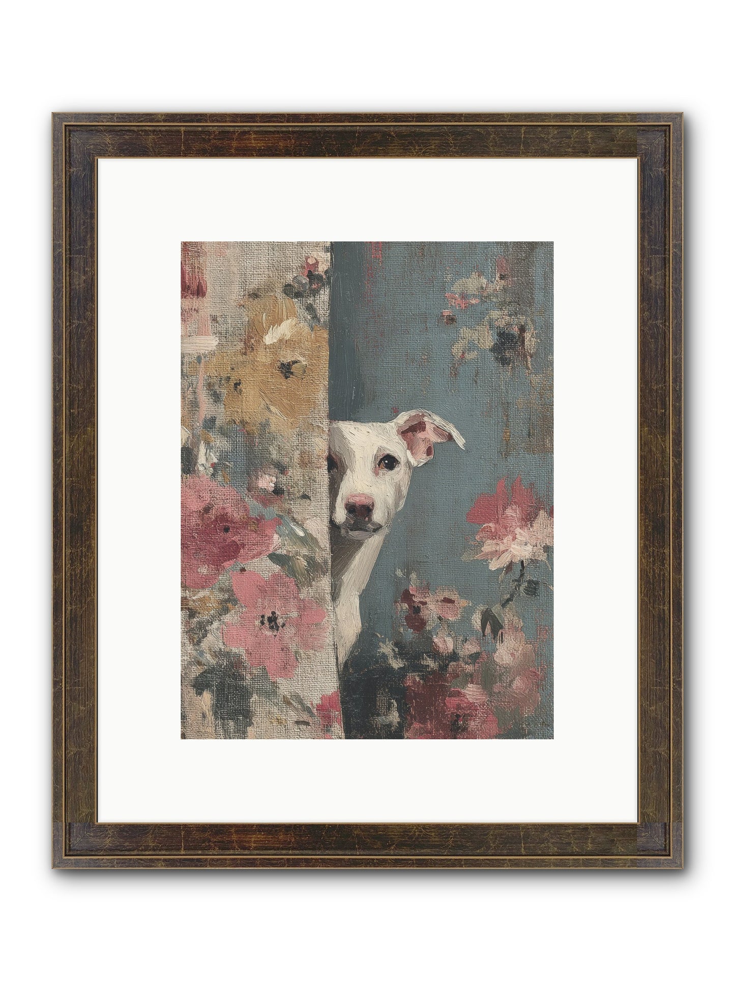 The Botanical Debut Framed Print - Slimwoods Black/Gold 9x12