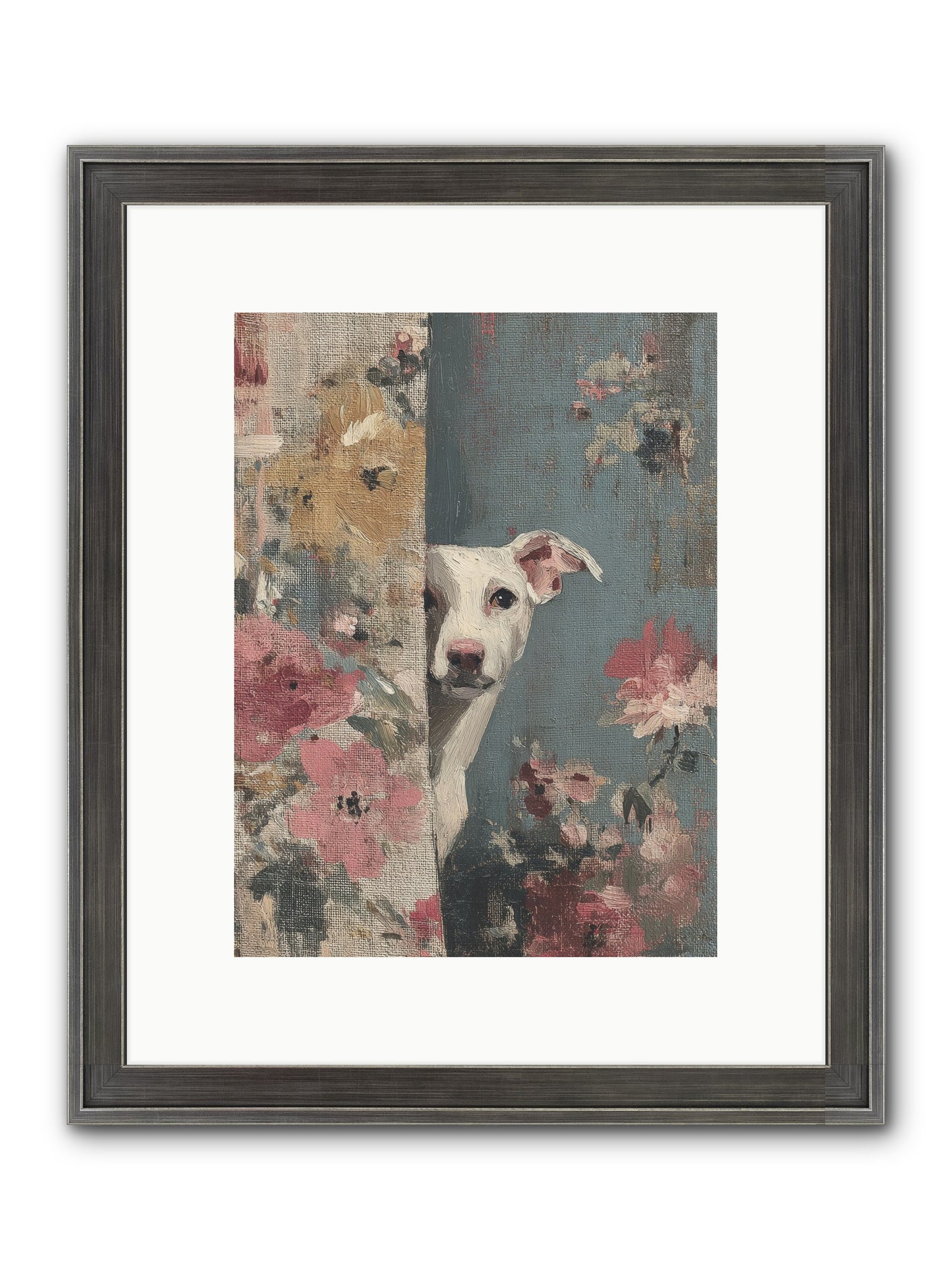 The Botanical Debut Framed Print - Slimwoods Black/Silver 9x12