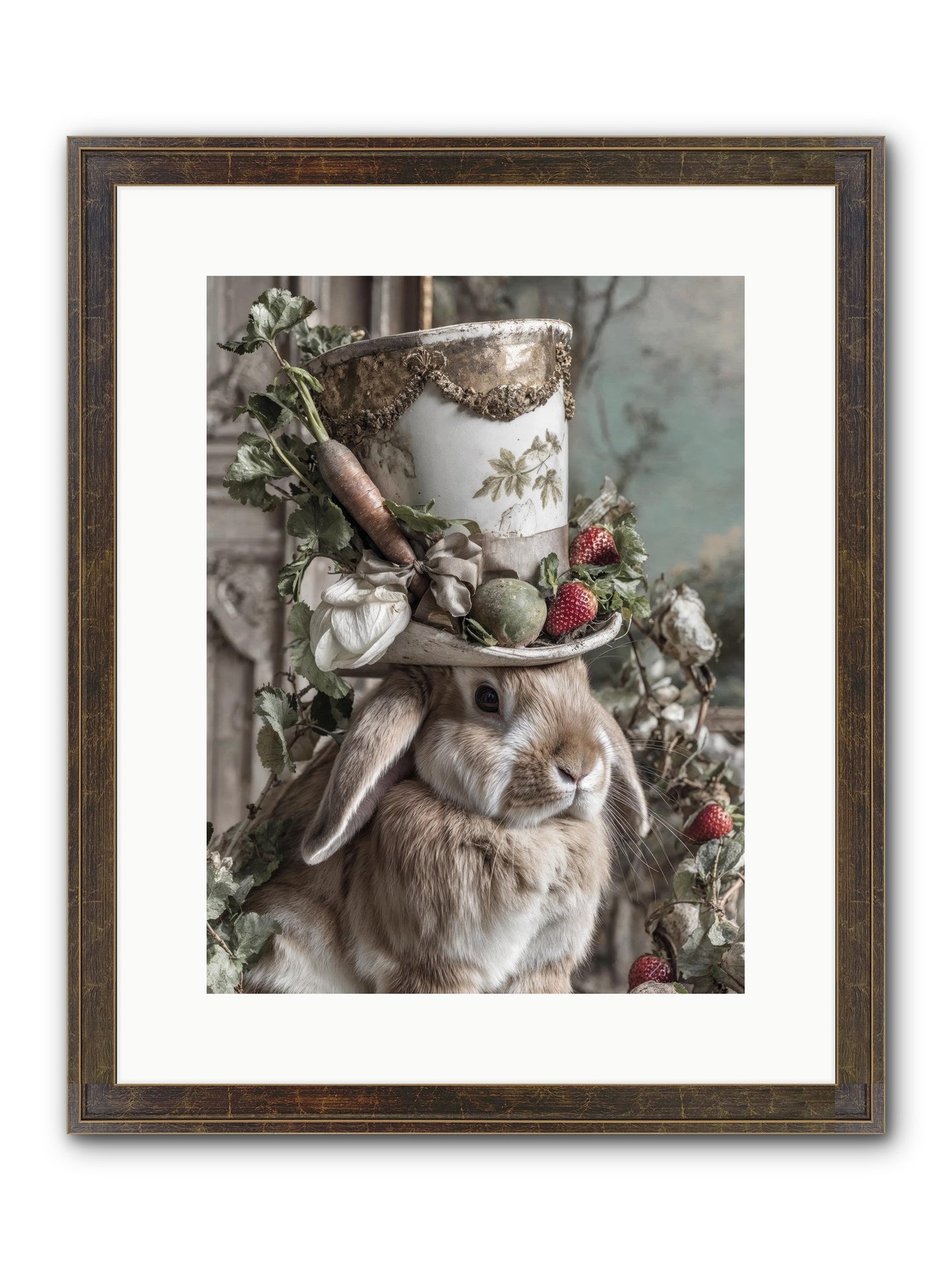 The Briar Prince Framed Print - Slimwoods Black/Gold 12x16