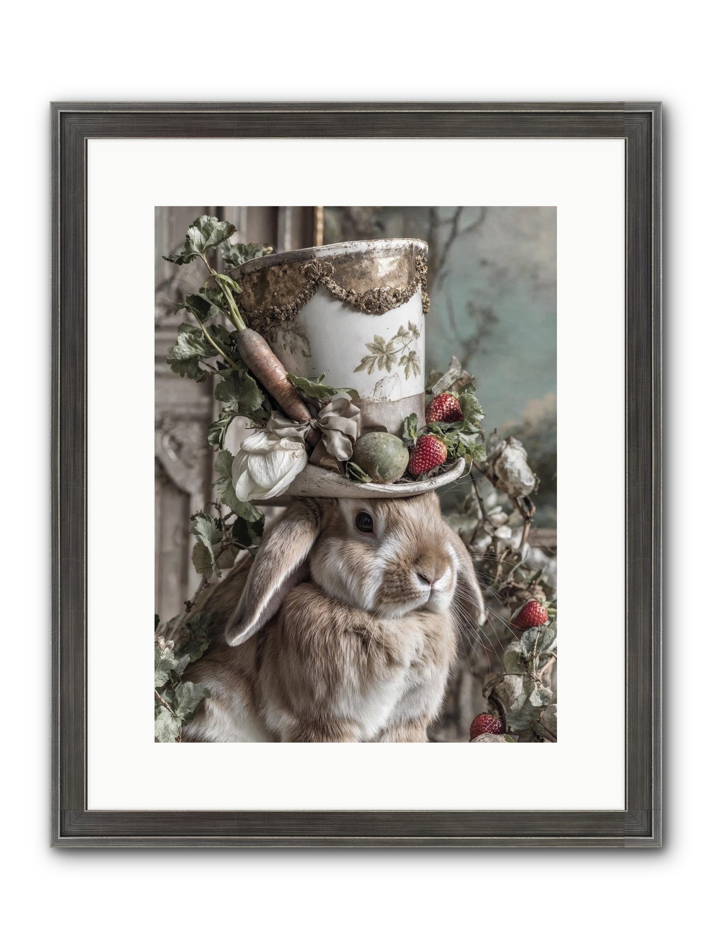 The Briar Prince Framed Print - Slimwoods Black/Silver 12x16