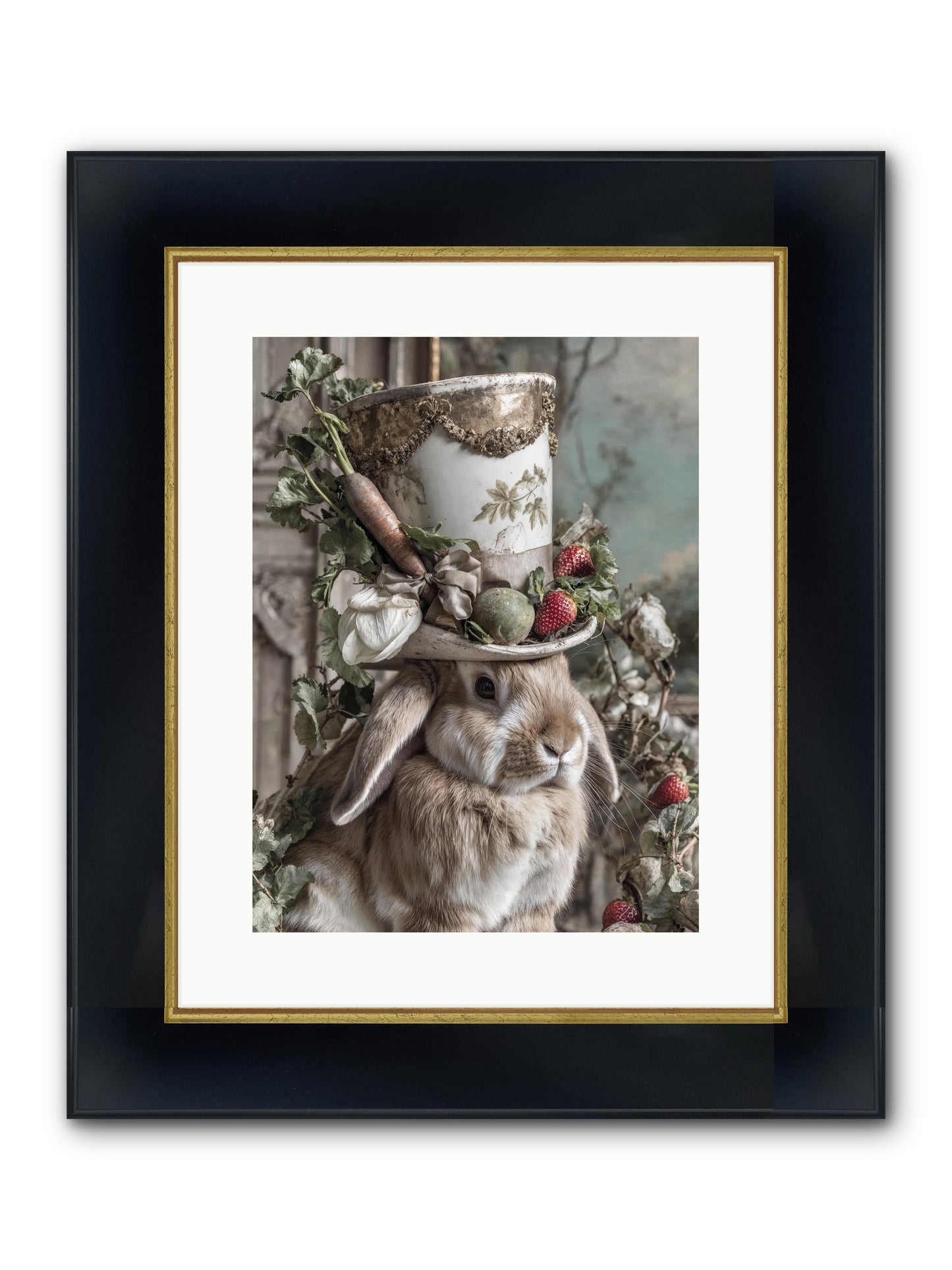 The Briar Prince Framed Print - Wide Black w/Gold 12x16