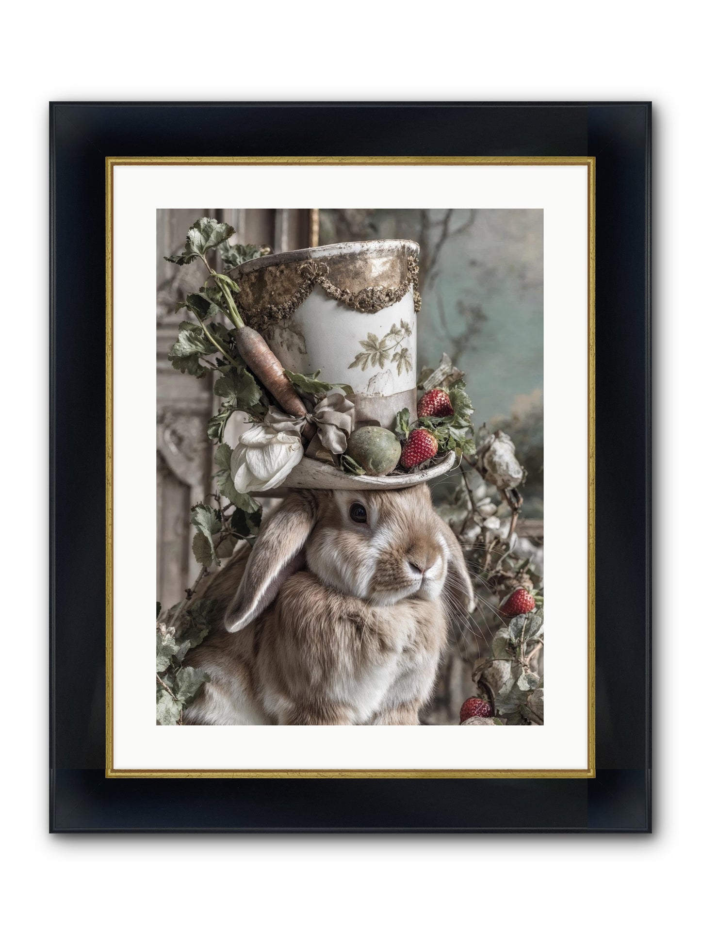 The Briar Prince Framed Print - Wide Black w/Gold 18x24