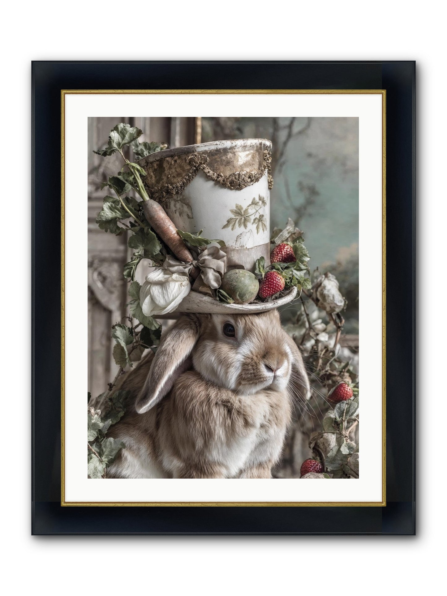 The Briar Prince Framed Print - Wide Black w/Gold 24x32