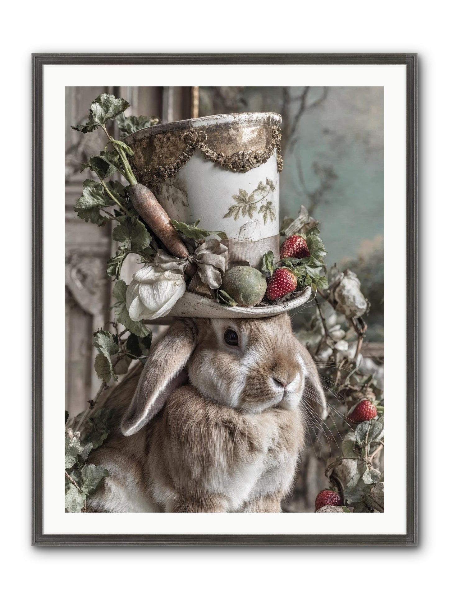 The Briar Prince Framed Print - Slimwoods Black/Silver 30x40