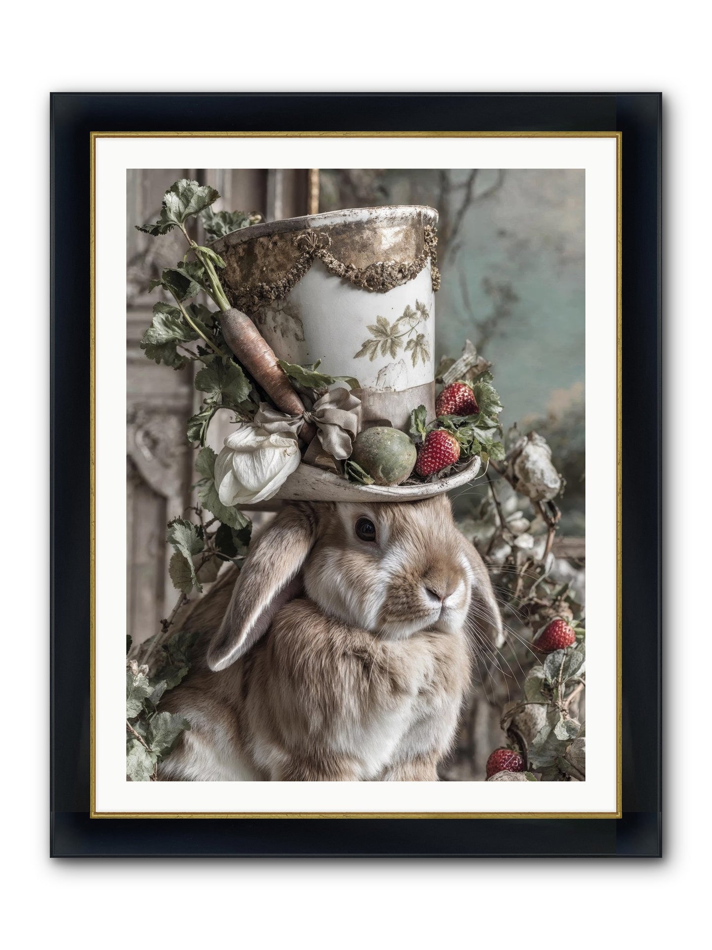 The Briar Prince Framed Print - Wide Black w/Gold 30x40