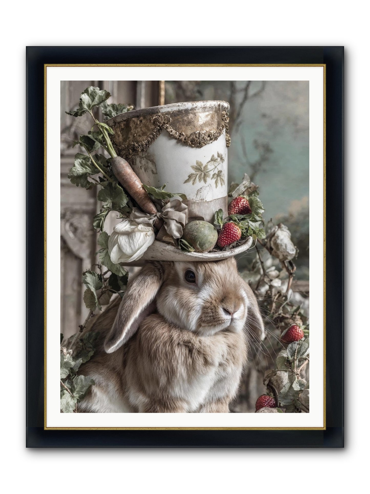 The Briar Prince Framed Print - Wide Black w/Gold 36x48