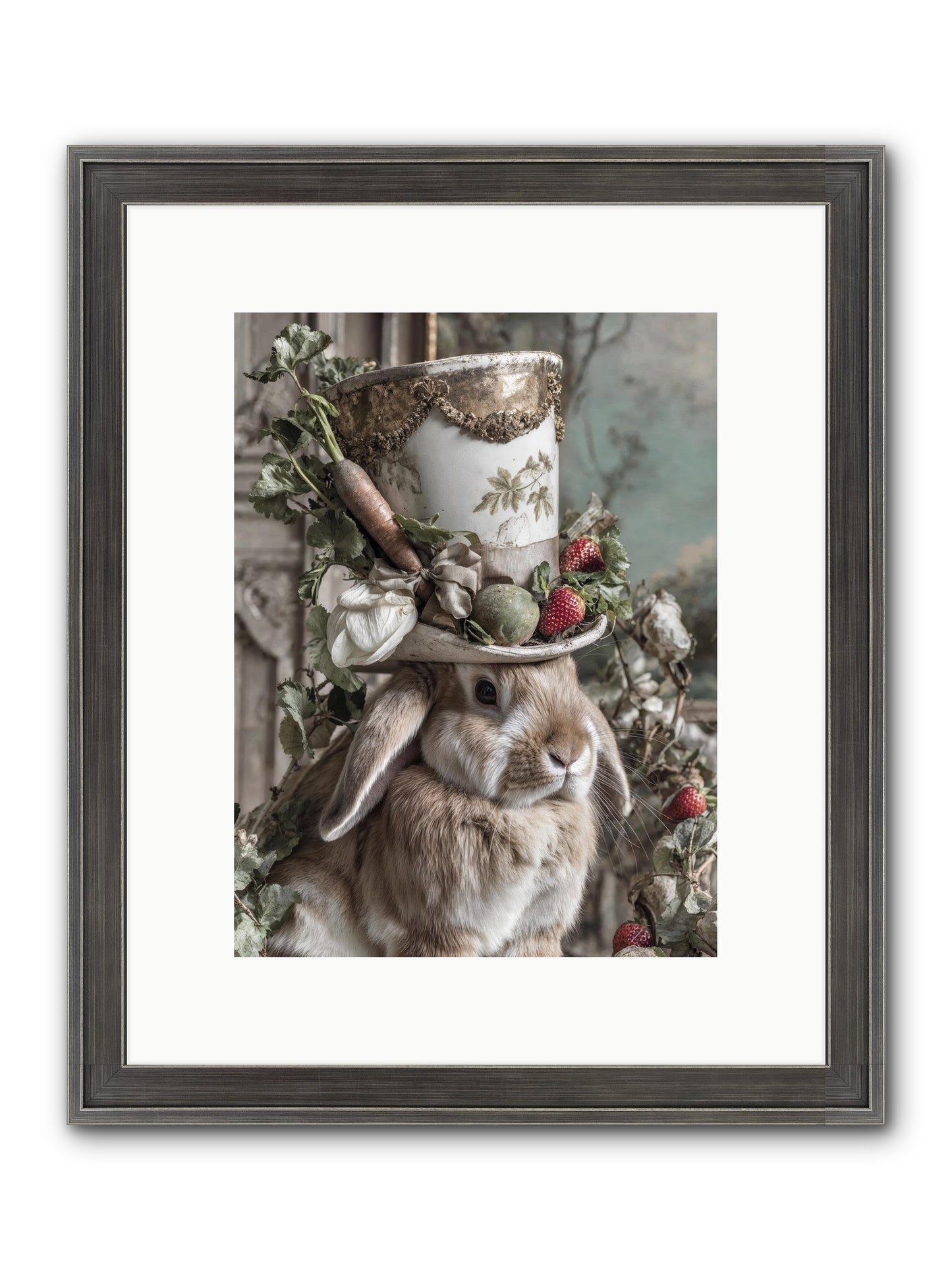 The Briar Prince Framed Print - Slimwoods Black/Silver 9x12