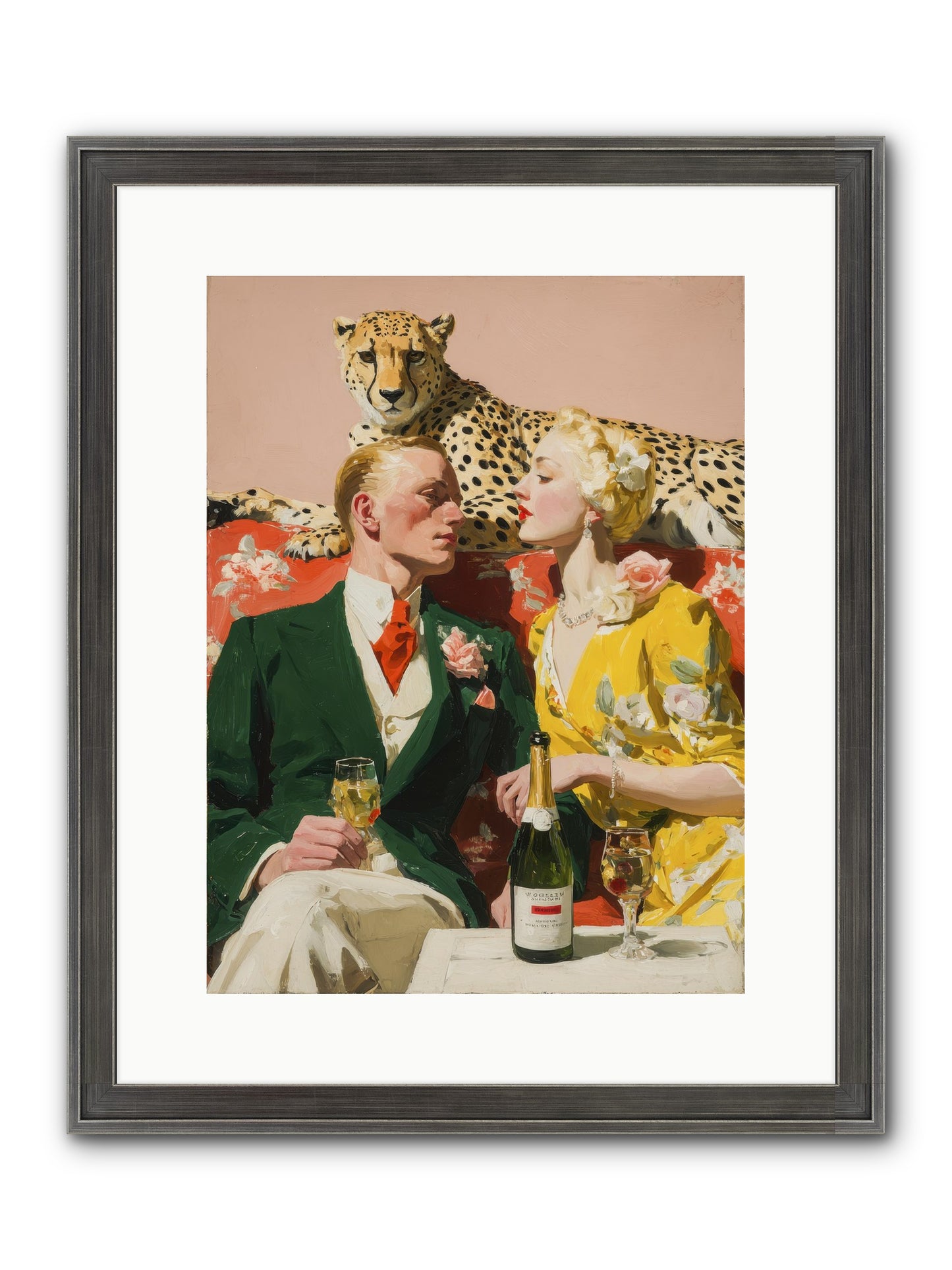 The Bright Side Of February Framed Print - Slimwoods Black/Silver 12x16