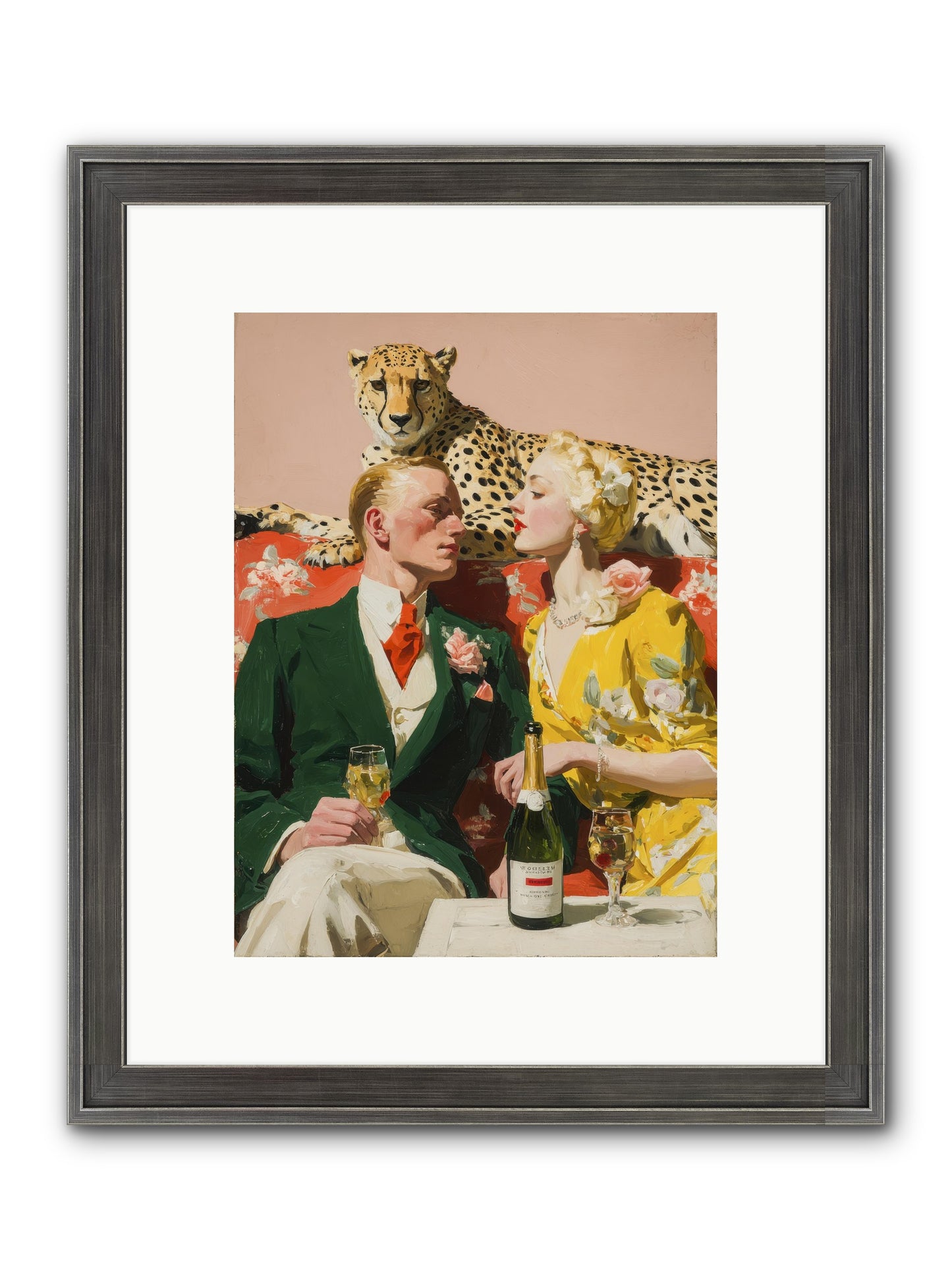 The Bright Side Of February Framed Print - Slimwoods Black/Silver 9x12