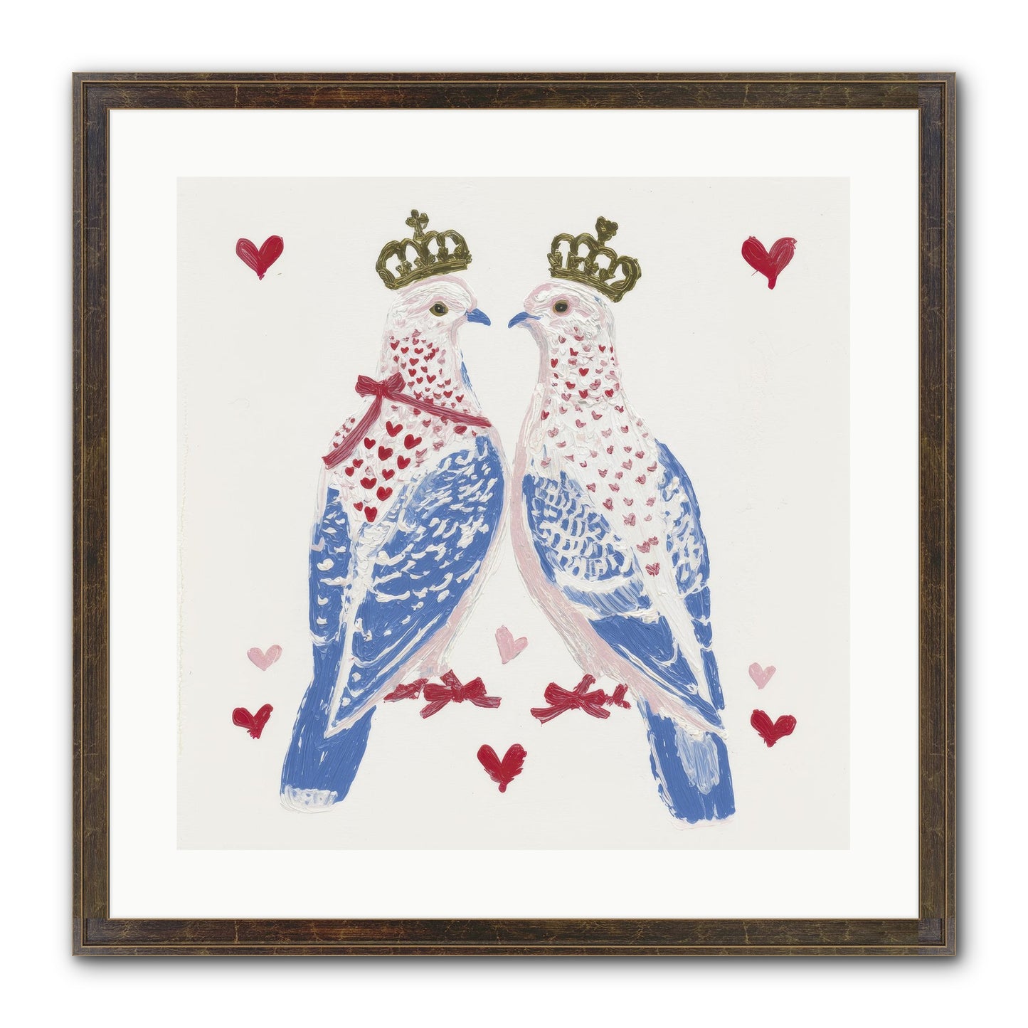 The Ceremony Of Two Framed Print - Slimwoods Black/Gold 20x20