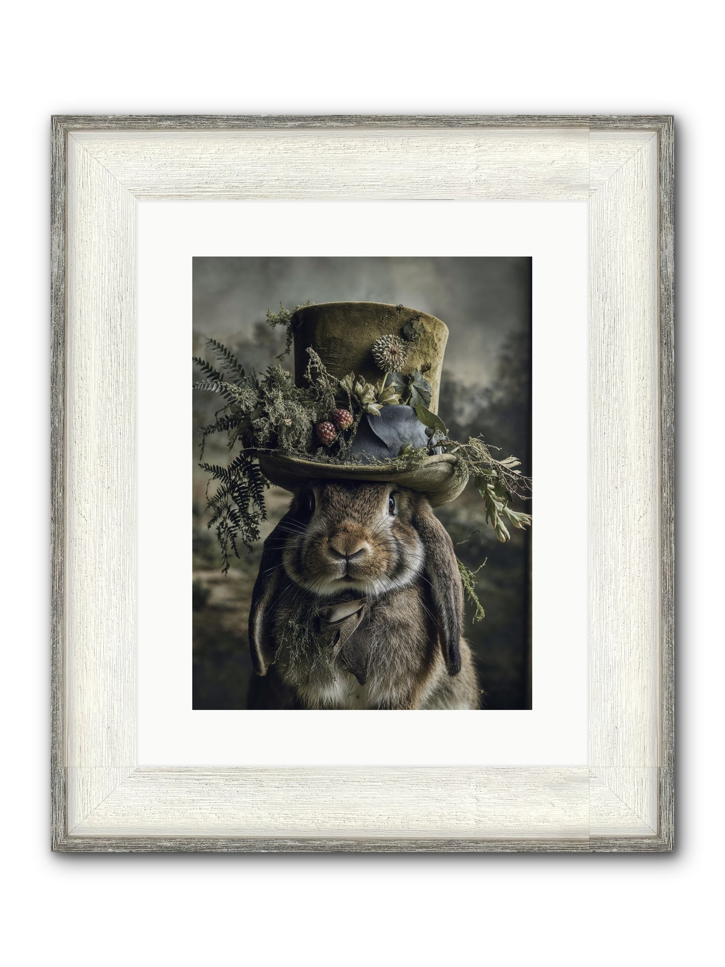 The Charming Chronicles Framed Print - Driftwood White 12x16