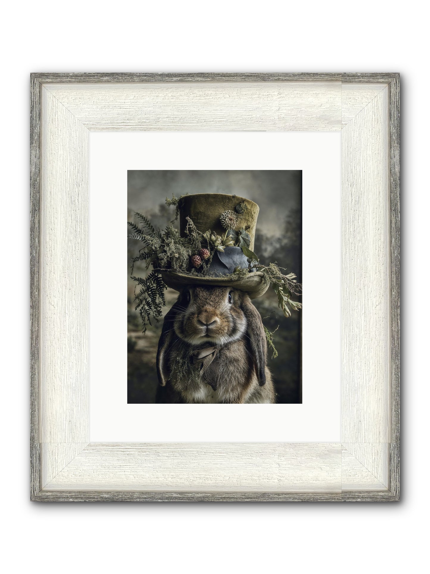 The Charming Chronicles Framed Print - Driftwood White 9x12