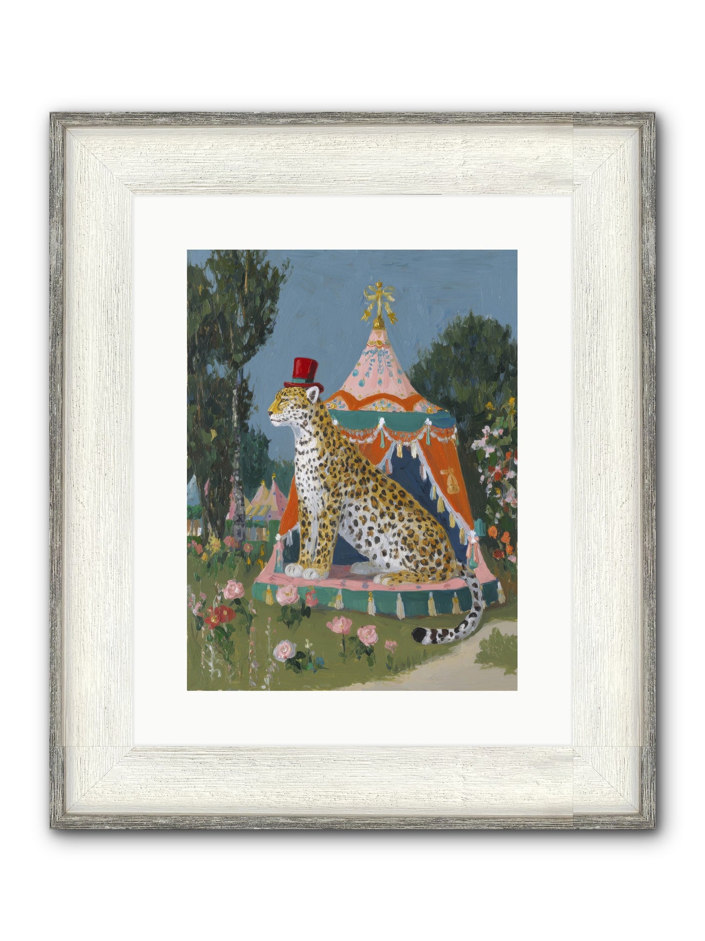 The Cherished Hour Framed Print - Driftwood White 12x16