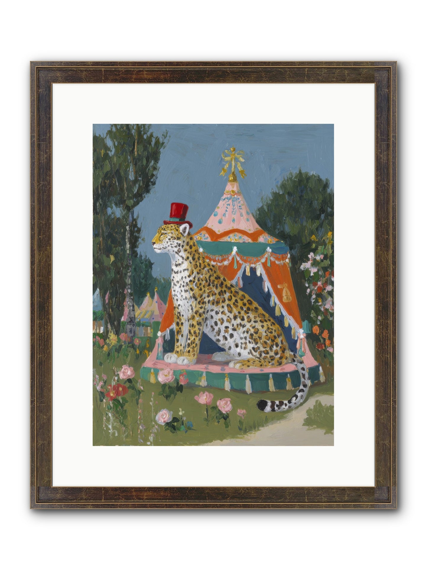 The Cherished Hour Framed Print - Slimwoods Black/Gold 12x16