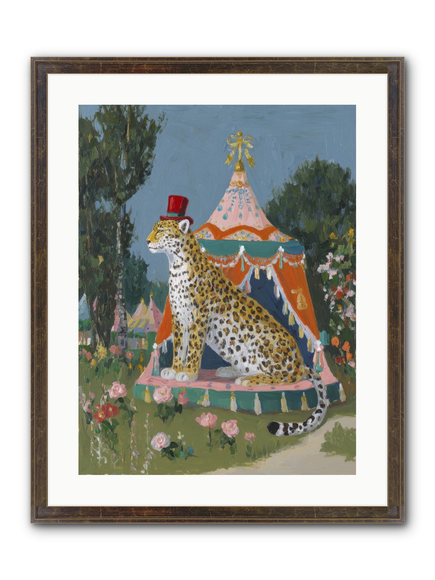 The Cherished Hour Framed Print - Slimwoods Black/Gold 18x24