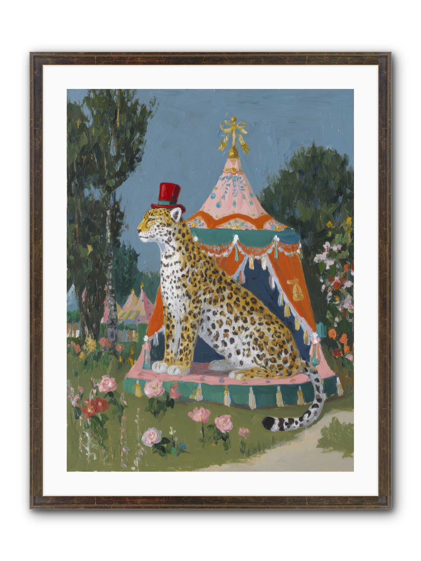 The Cherished Hour Framed Print - Slimwoods Black/Gold 24x32