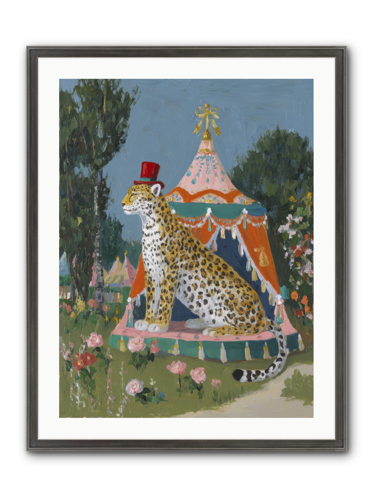 The Cherished Hour Framed Print - Slimwoods Black/Silver 24x32